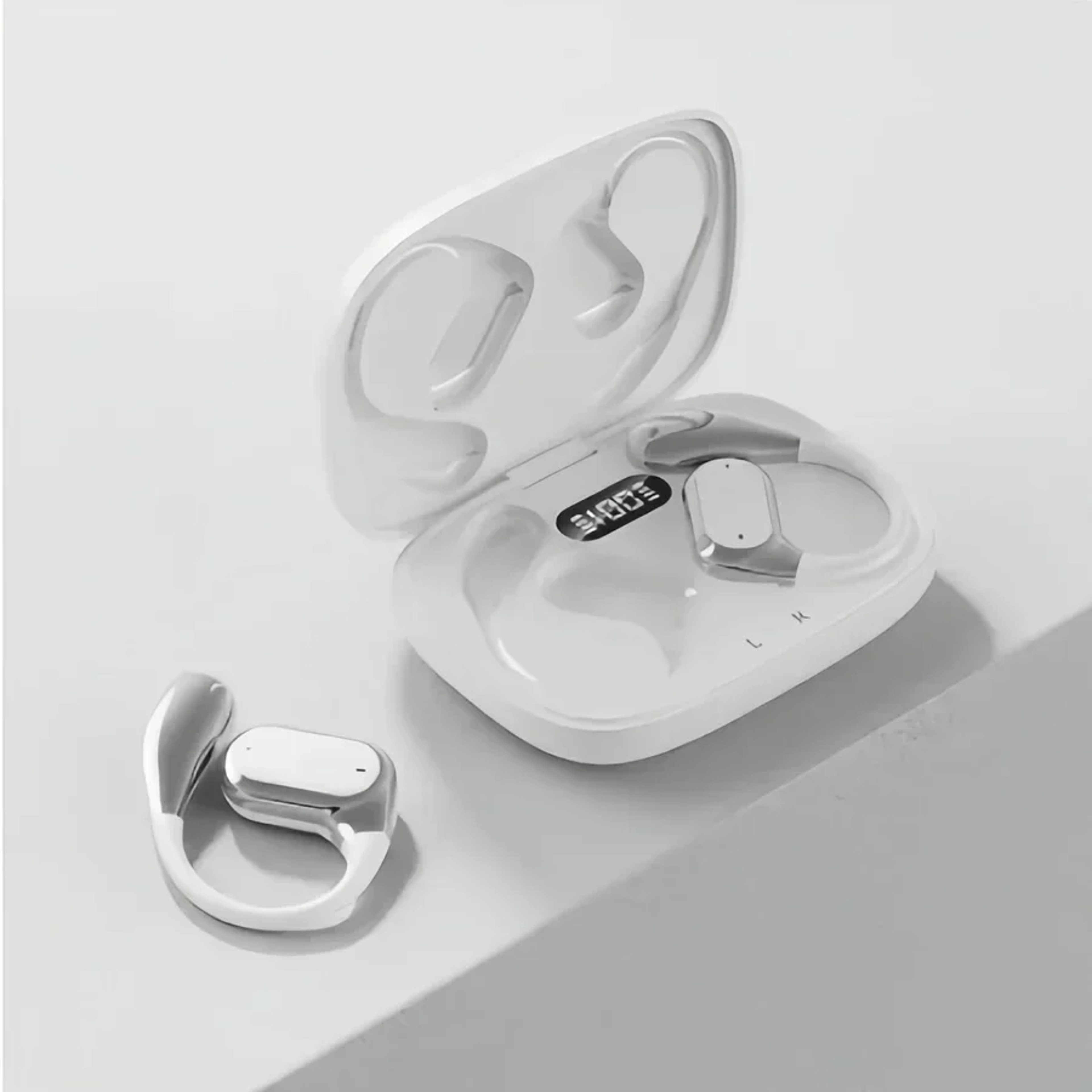Silicone Ear Hook Wireless Bluetooth Earbuds with ENC Noise Reduction for Sports Calls – view 10