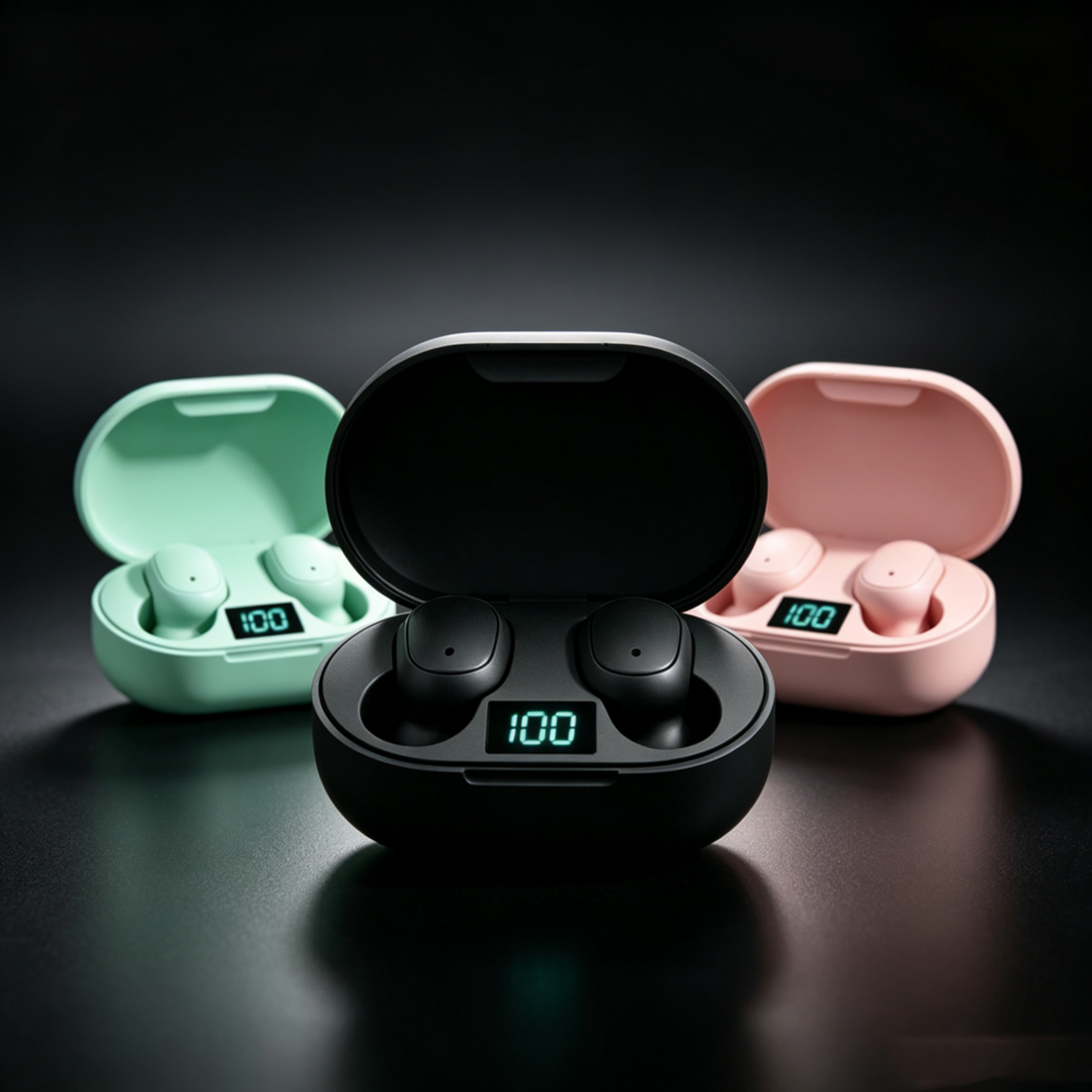 TWS Wireless Earbuds Bluetooth Noise Cancelling Stereo Headphones With Deep Bass – view 1
