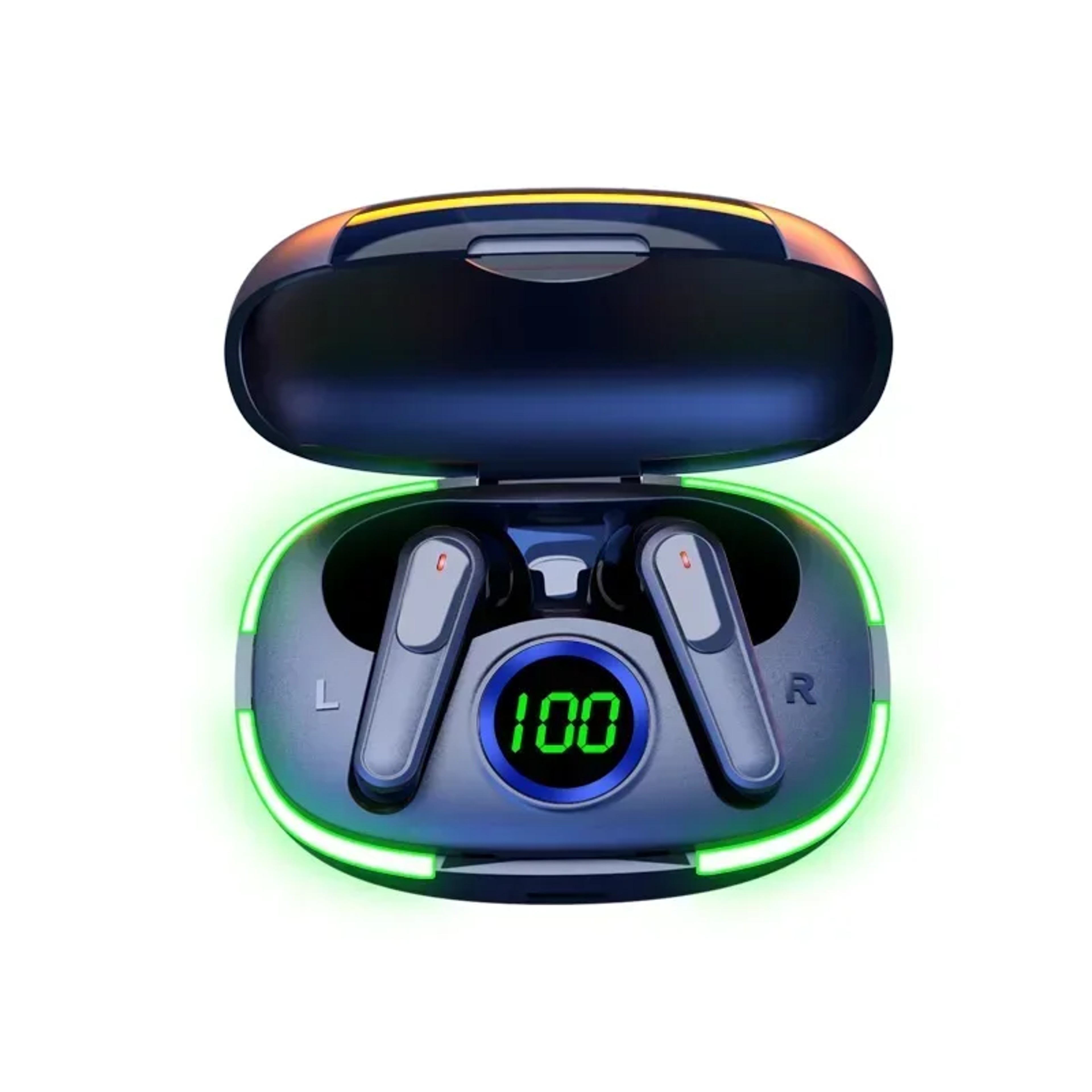 TWS Bluetooth Wireless Earbuds with HiFi Stereo Sound LED Display and Mic – view 7