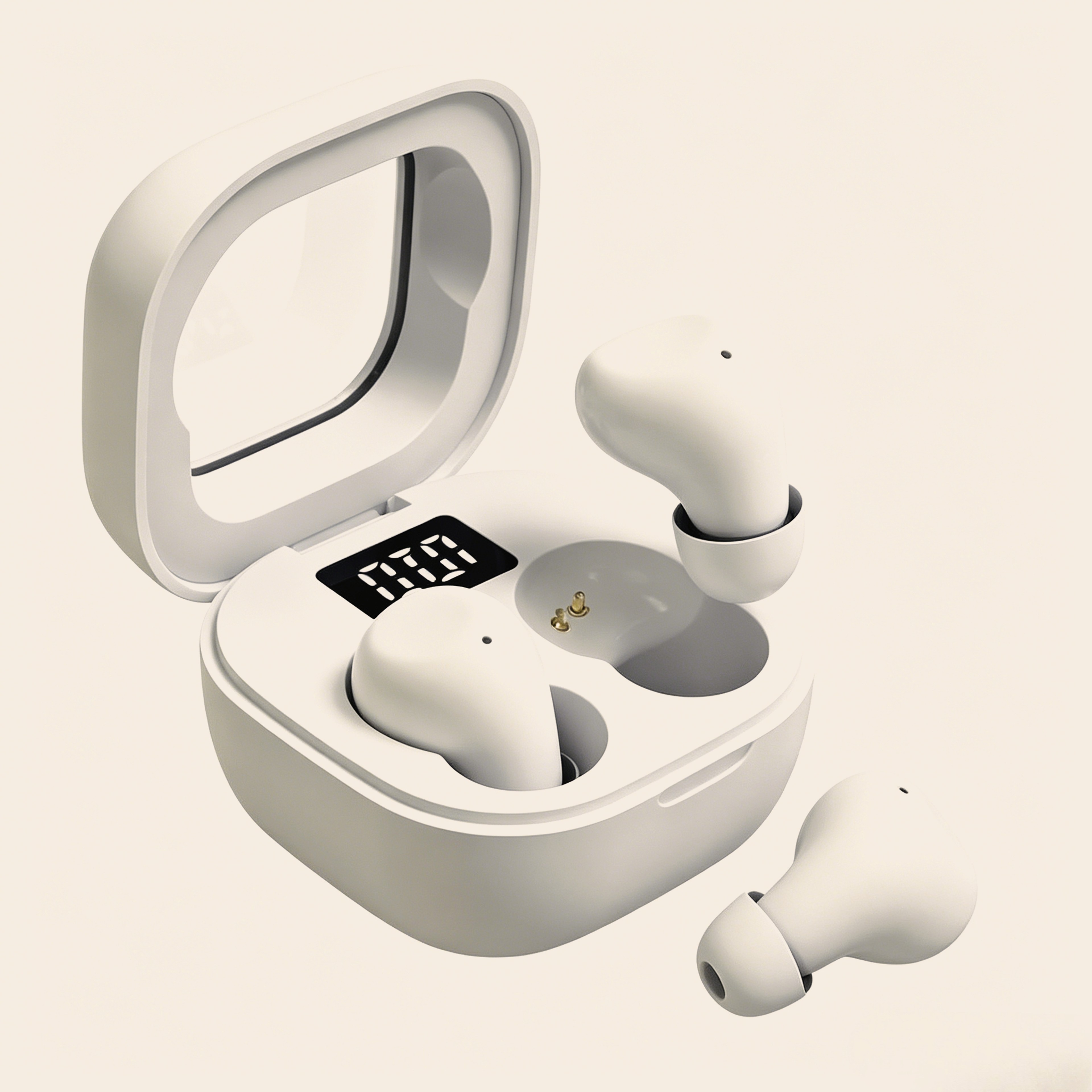 Mini Hidden Bluetooth Wireless Earbuds with HD Mic and HIFI Stereo Sound – view 1