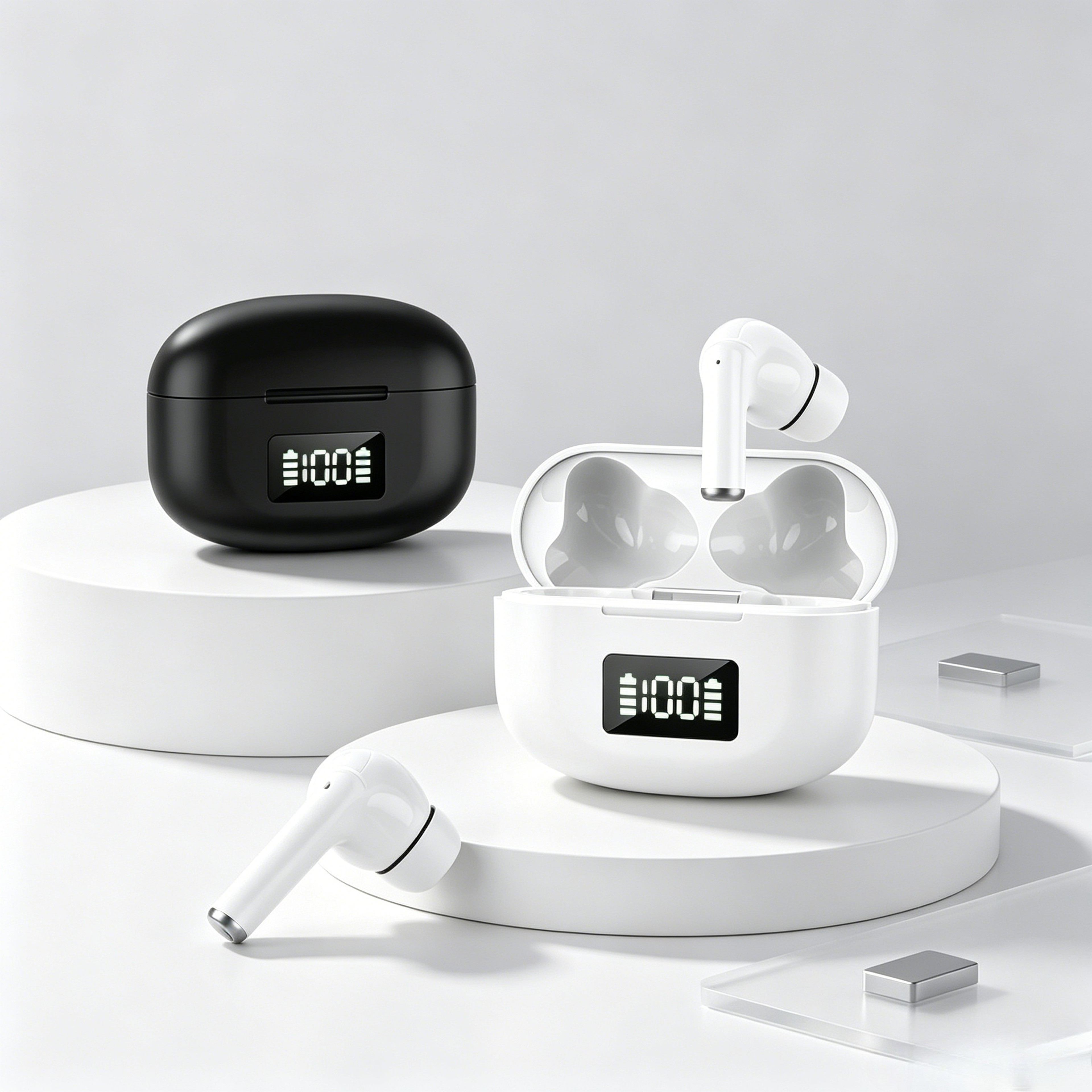 Long Battery Life Wireless Bluetooth Earbuds with Clear Sound for Travel and Daily Use – view 2
