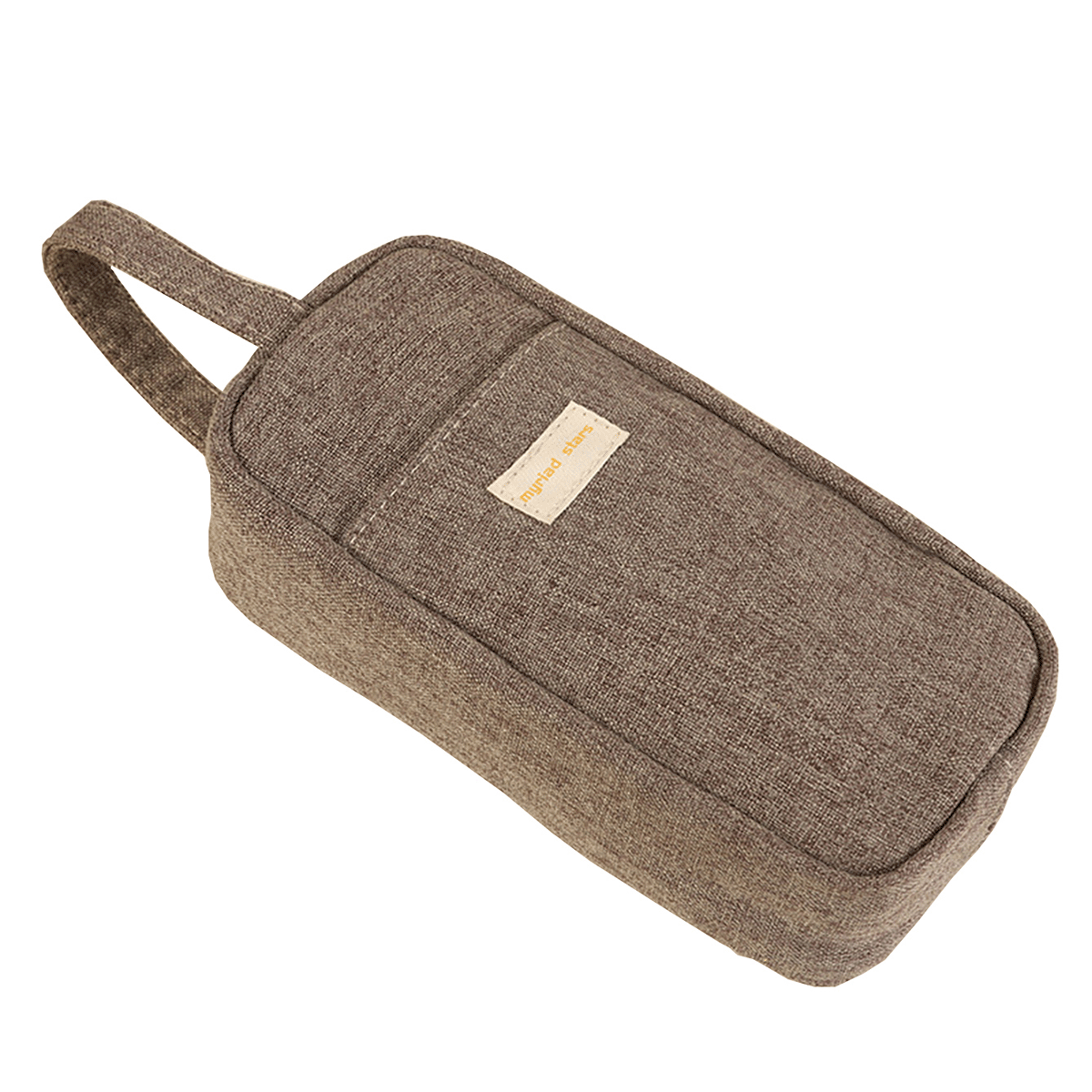 Vintage Canvas Pencil Case Large Capacity Zipper Pen Bag for School and Travel – view 10