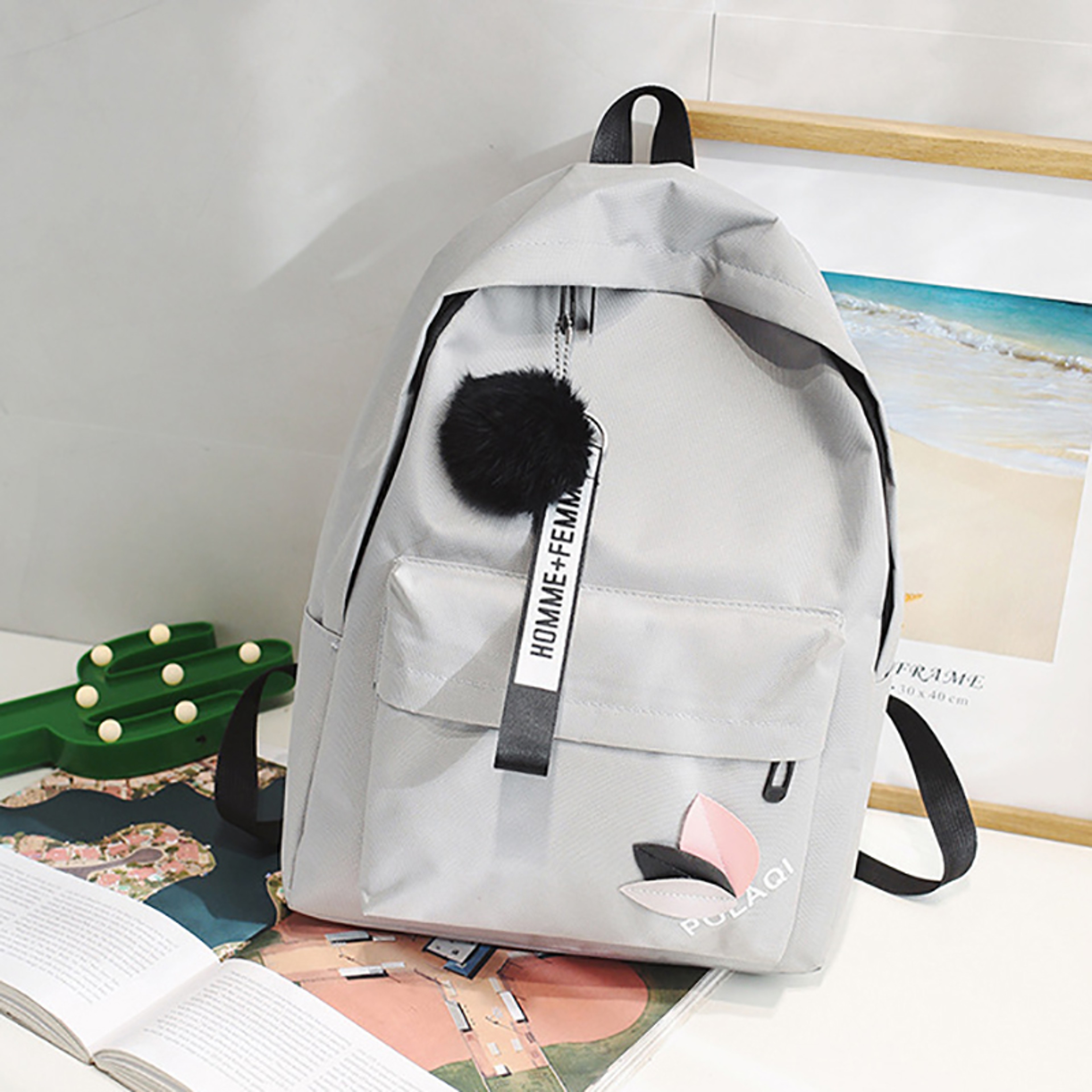 Waterproof Large Capacity School Backpack For Teen Girls 7