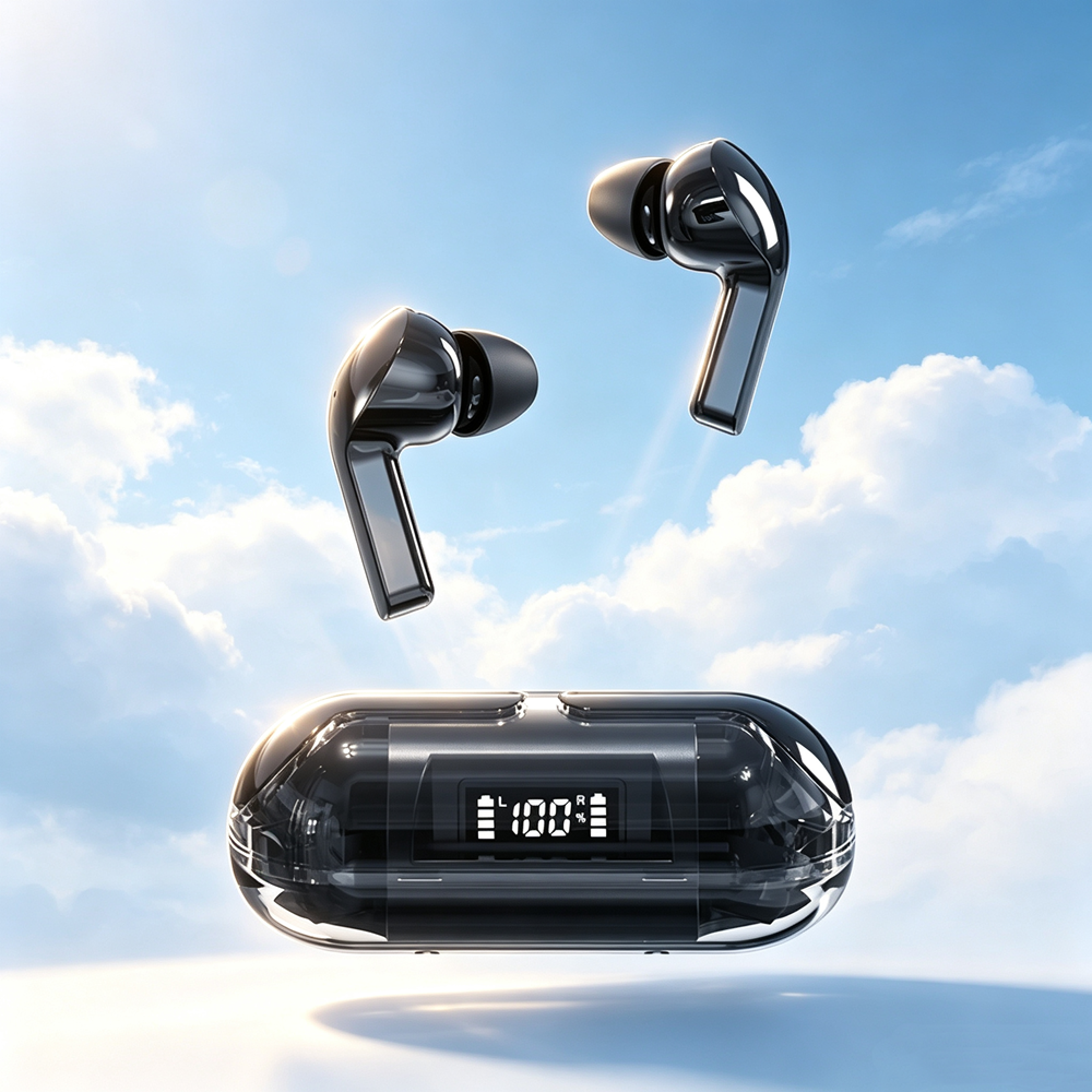 AuraTune Pro Wireless Bluetooth Earbuds with Mic Hands Free Headset – view 2