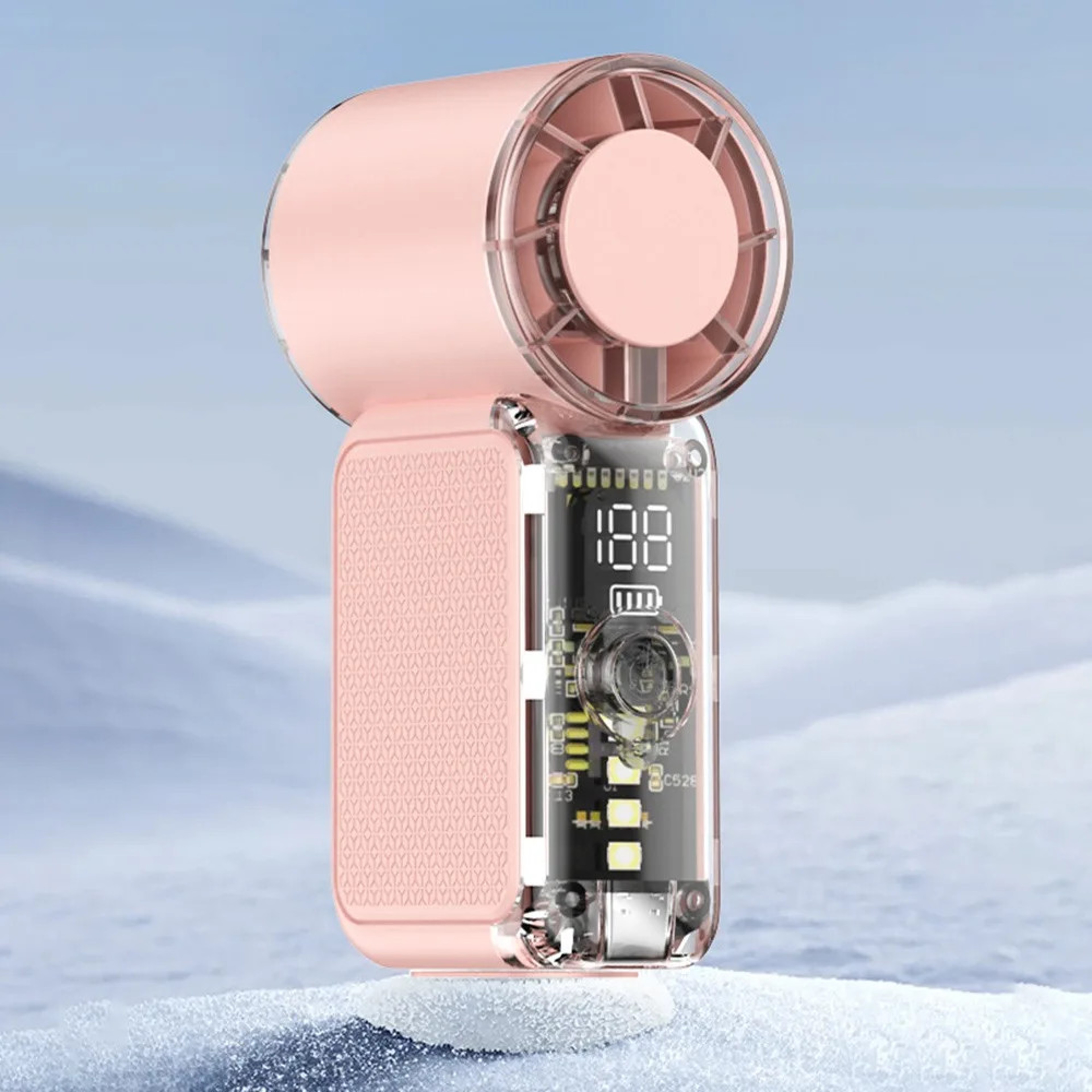 Portable Handheld Fan Mini USB Rechargeable Personal Travel Cooling Fan for Outdoors – view 10