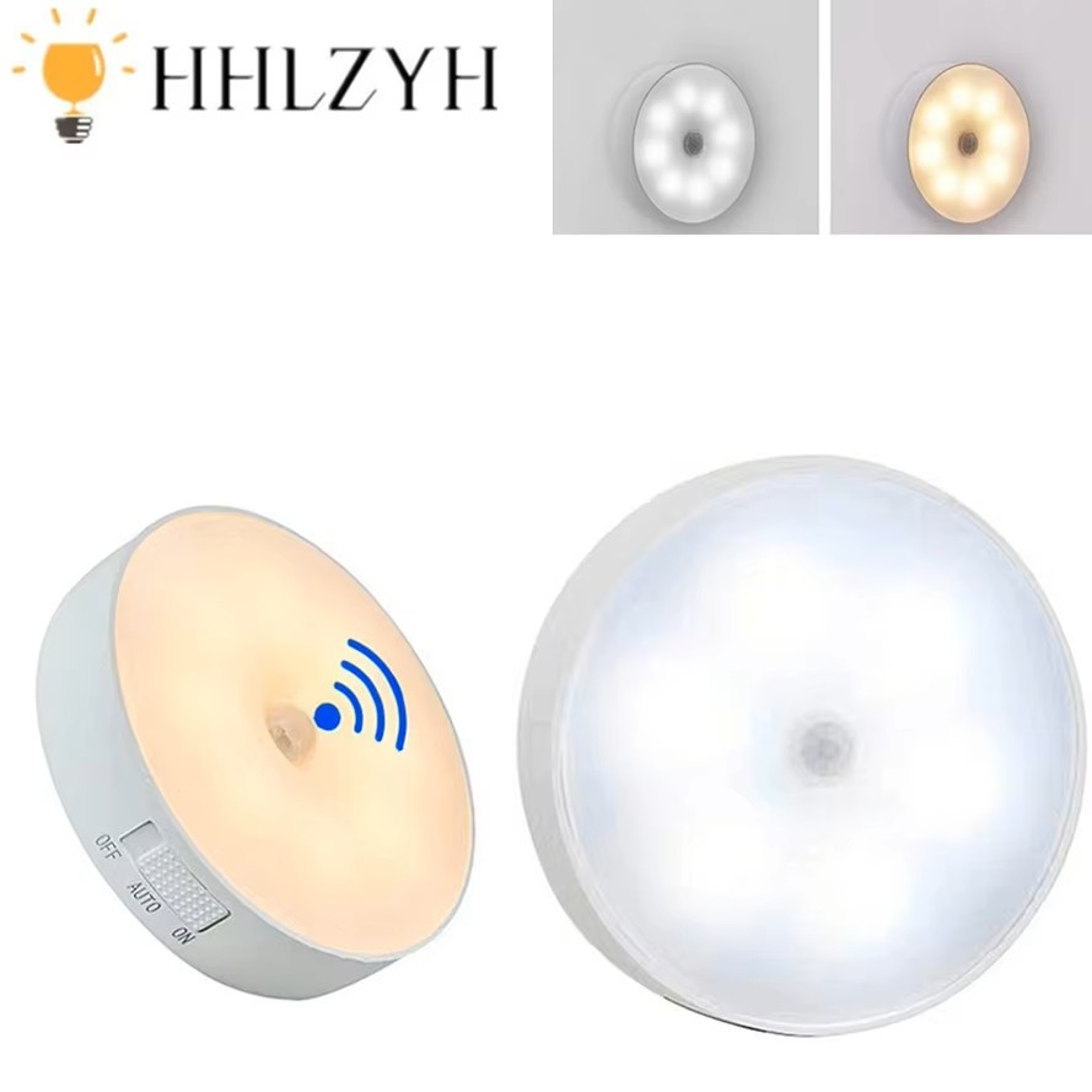 Motion Sensor LED Night Light LED Wireless Automatic Light for Bedroom Hallway and Home – view 1