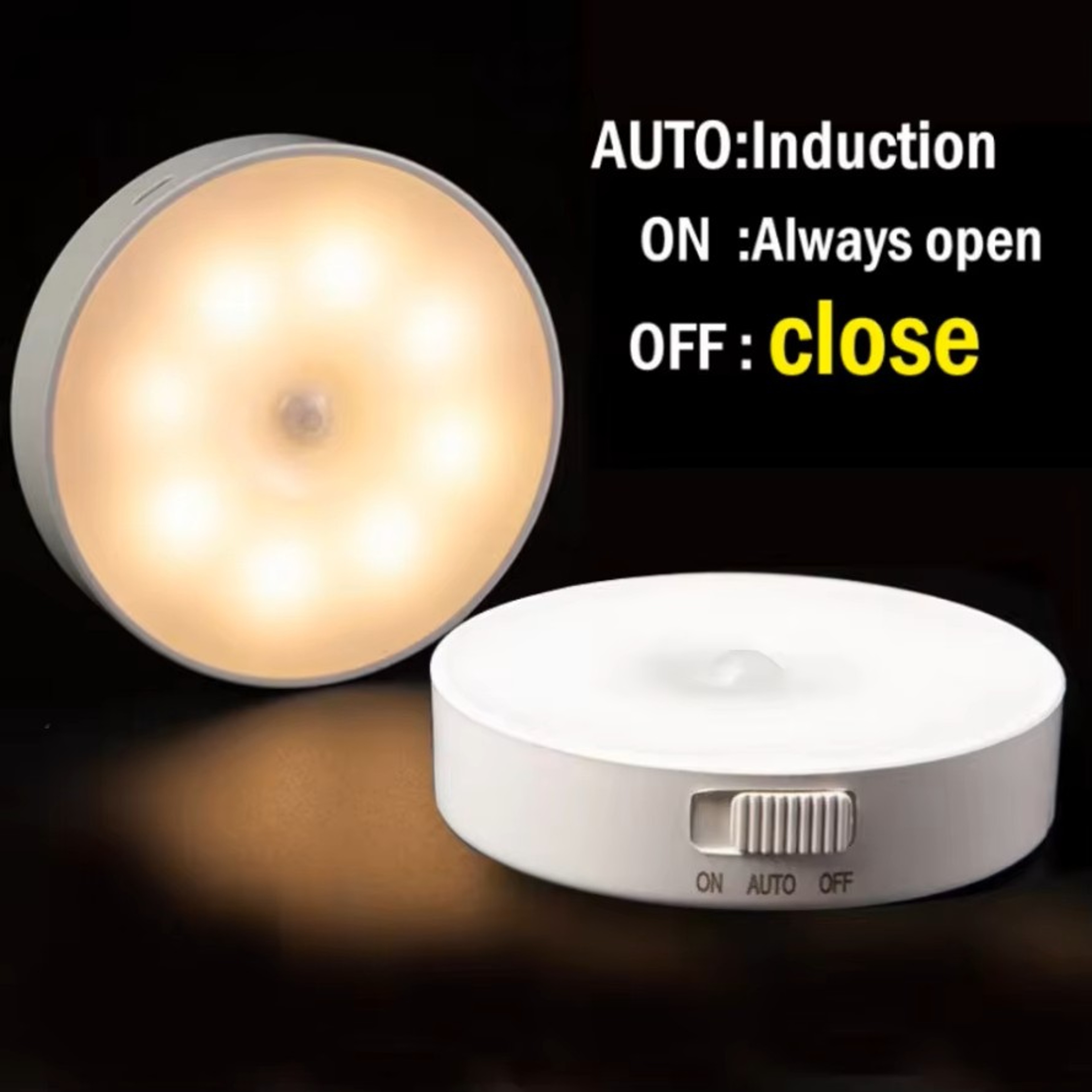 Motion Sensor LED Night Light LED Wireless Automatic Light for Bedroom Hallway and Home – view 5