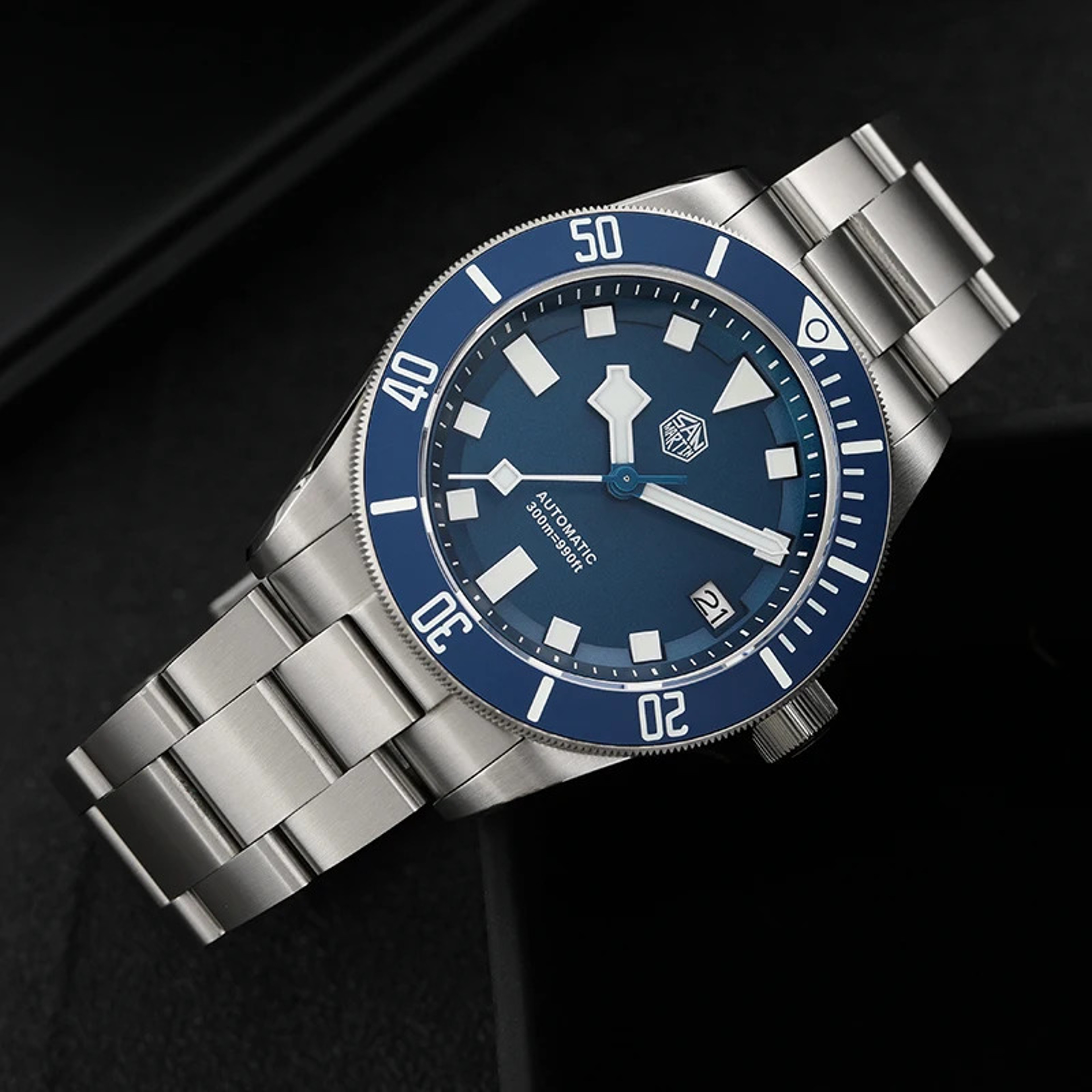 Titanium Automatic Diving Watch Waterproof Grade Titanium Sports Wristwatch 1