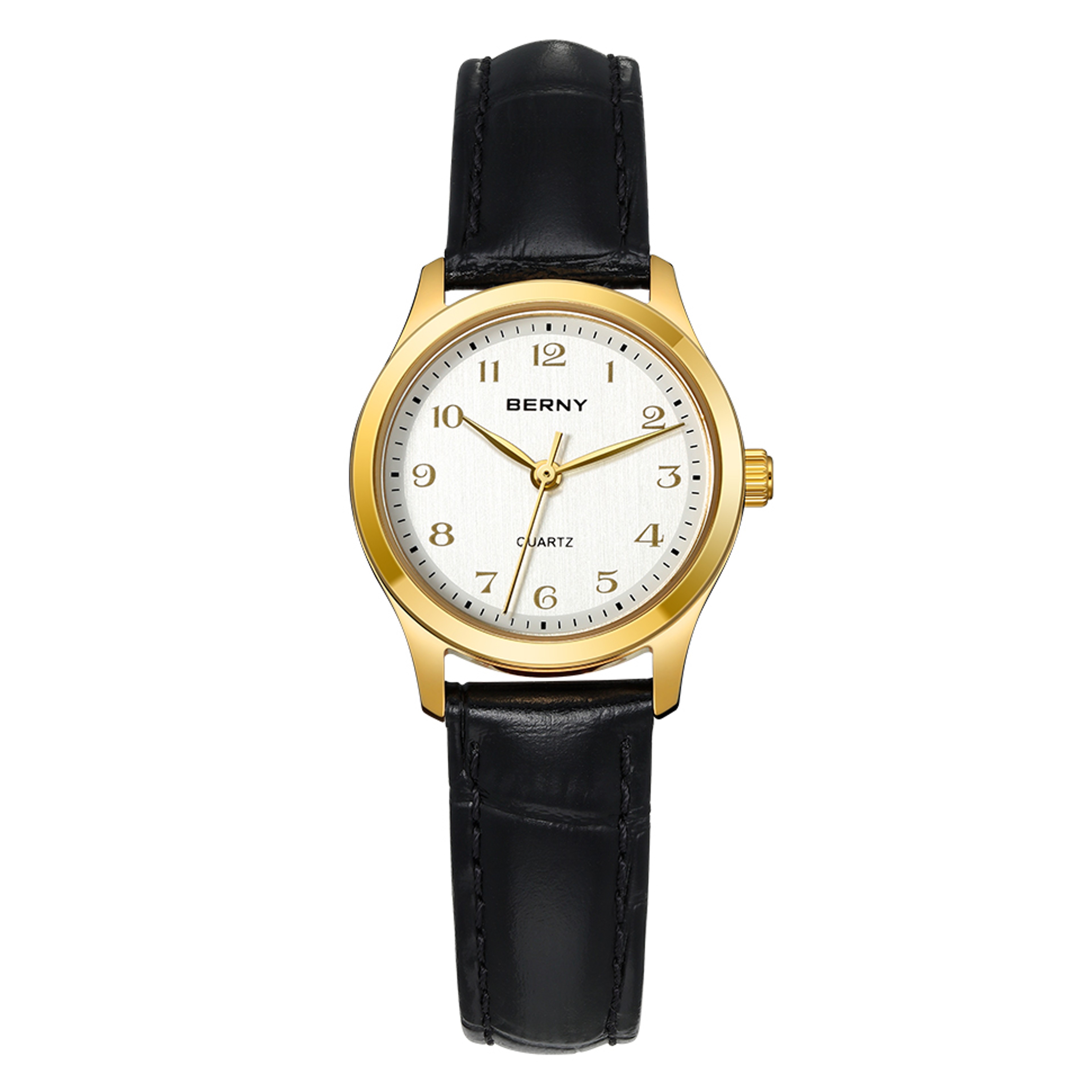 Elegant Gold Watch For Women Gradient Dial Ladies Quartz Watch 7