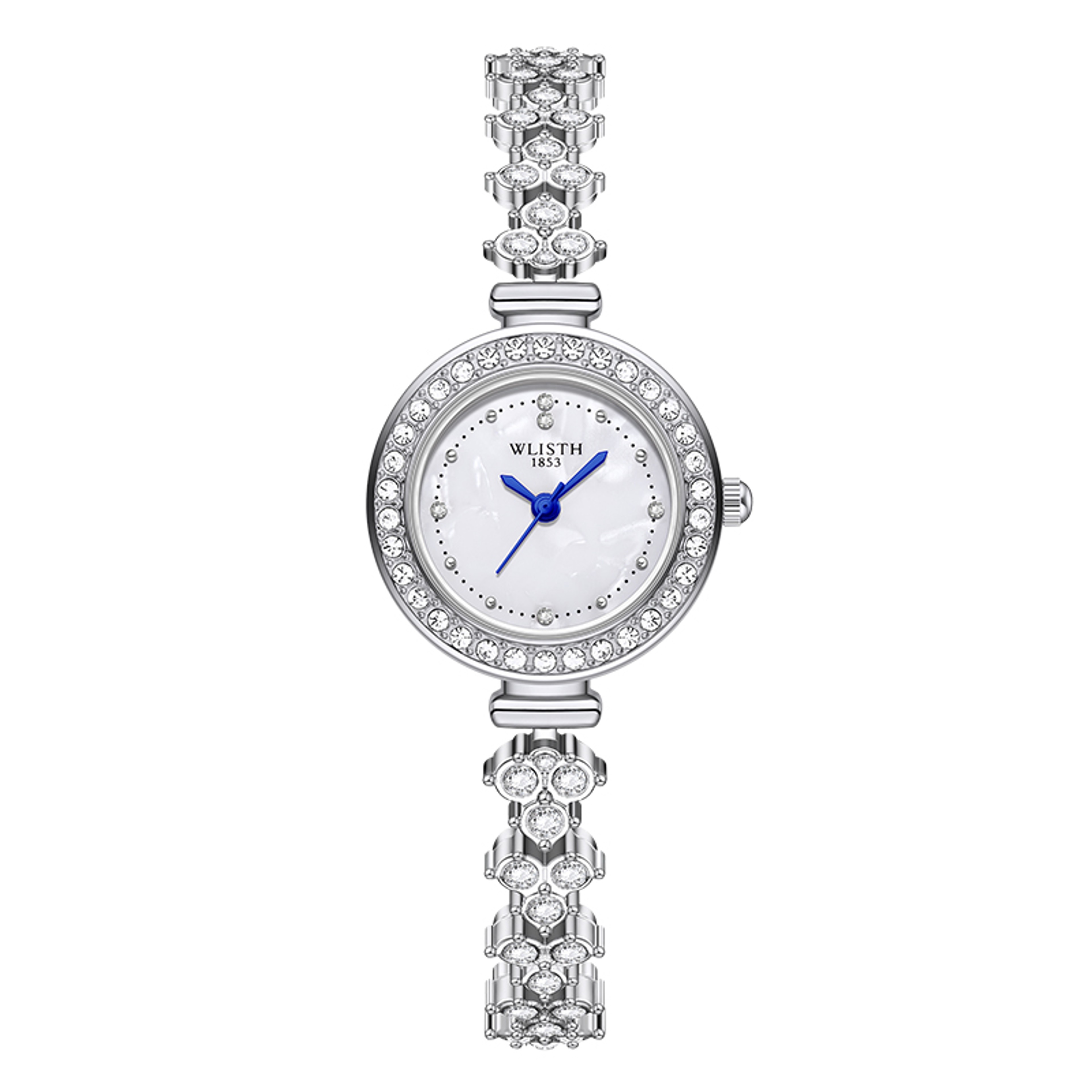 Elegant Diamond Dial Watch for Women Waterproof Quartz Fashion Wristwatch – view 7