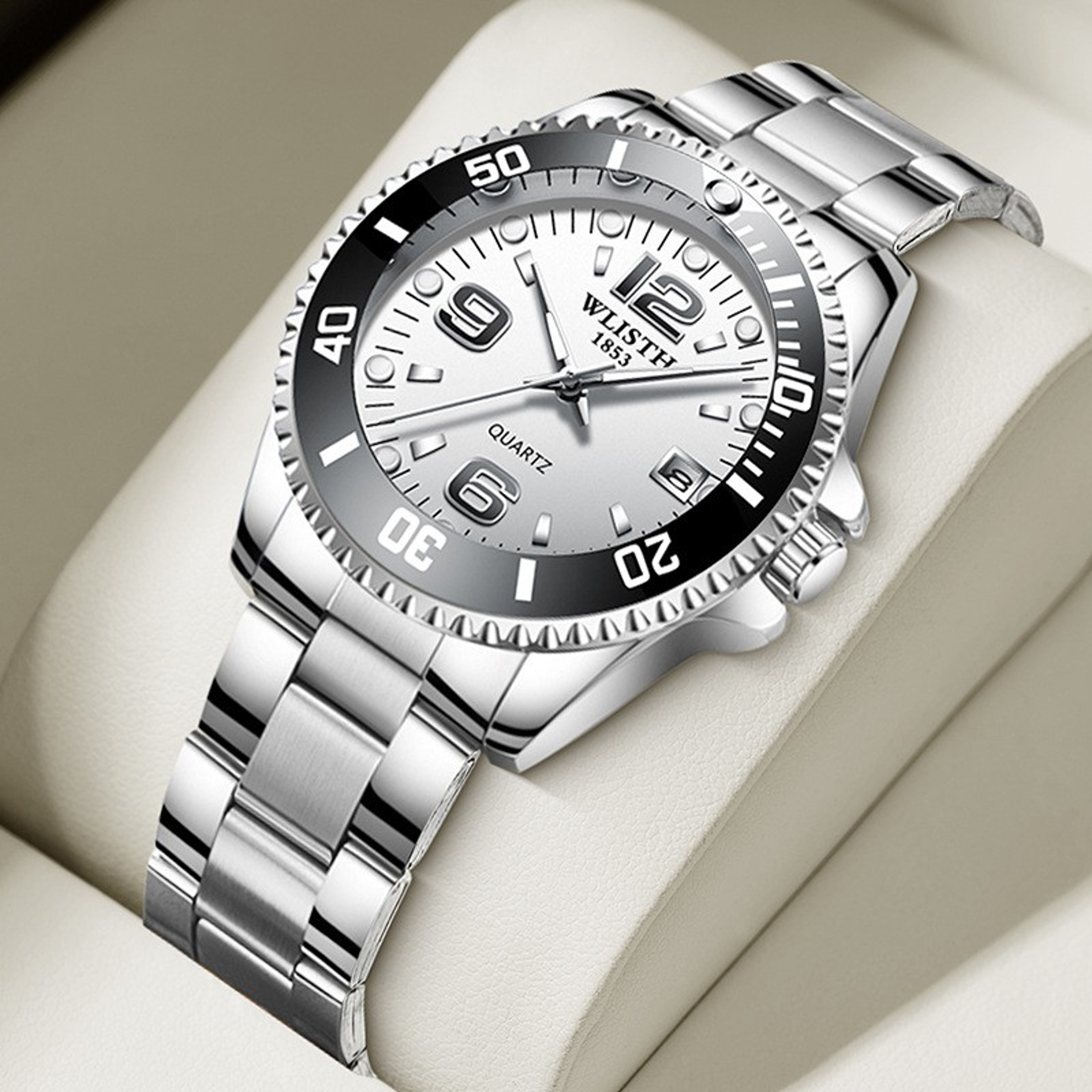 Mens Waterproof Sports Watch Business Fashion Wristwatch For Men 1