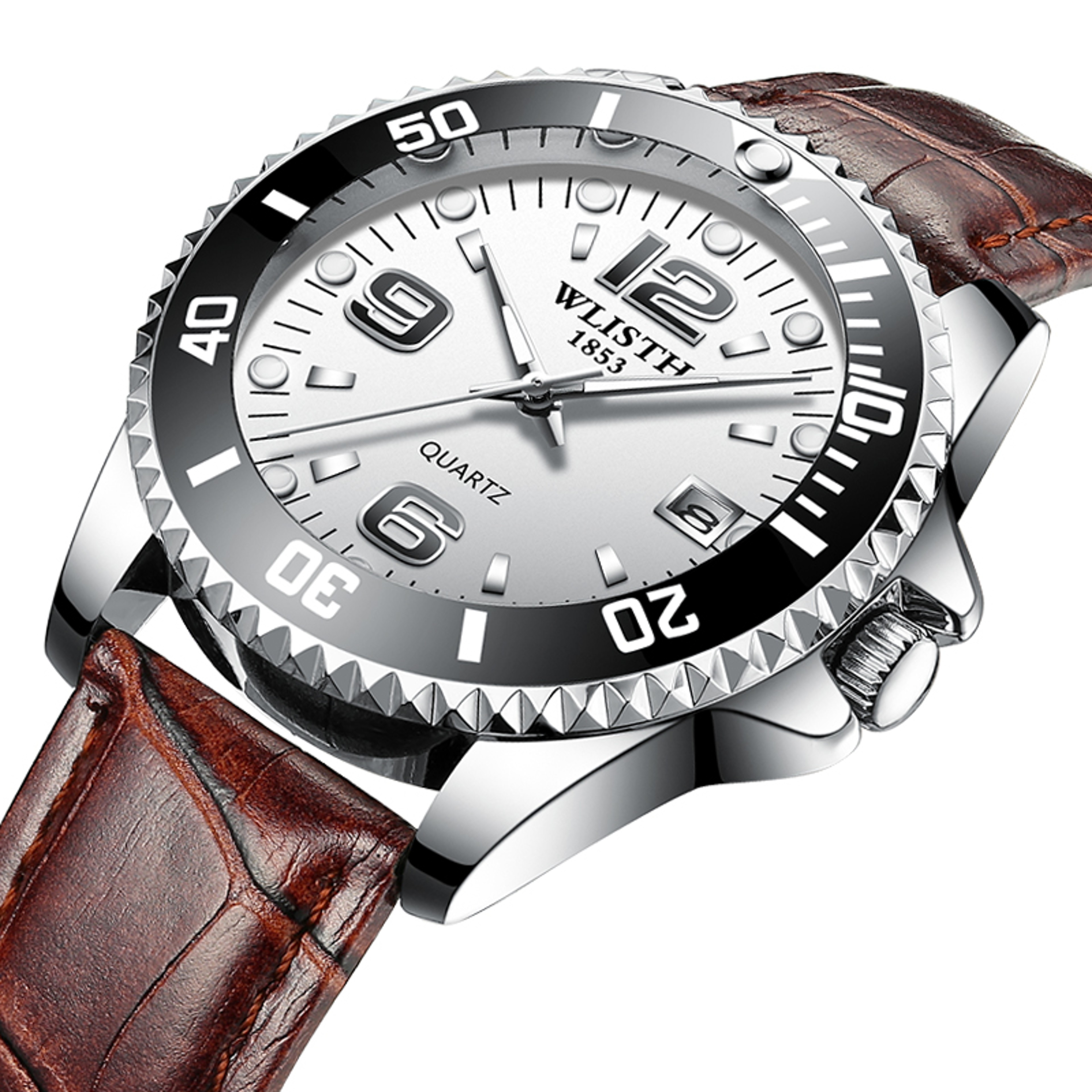 Mens Waterproof Sports Watch Business Fashion Wristwatch For Men 6