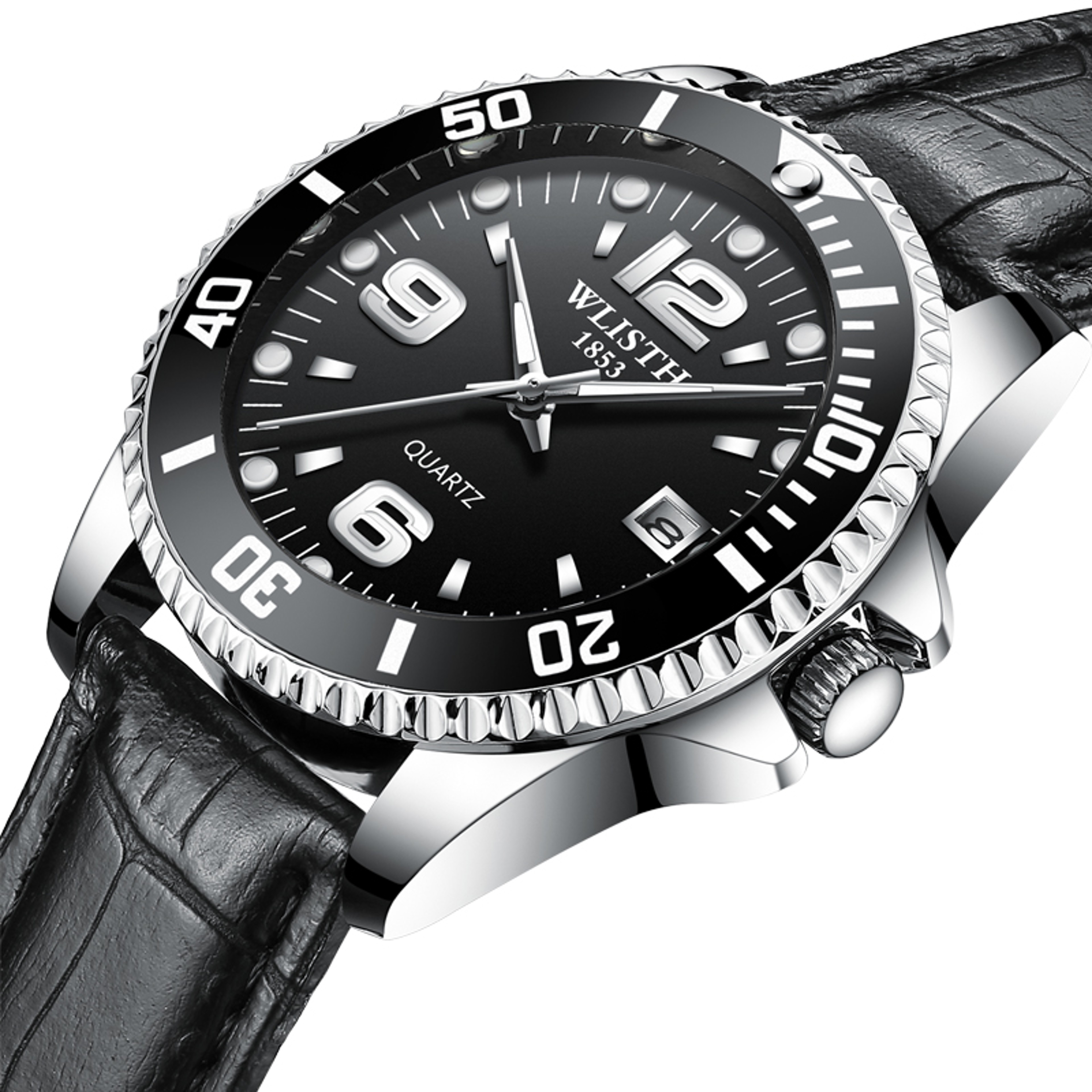 Mens Waterproof Sports Watch Business Fashion Wristwatch For Men 7