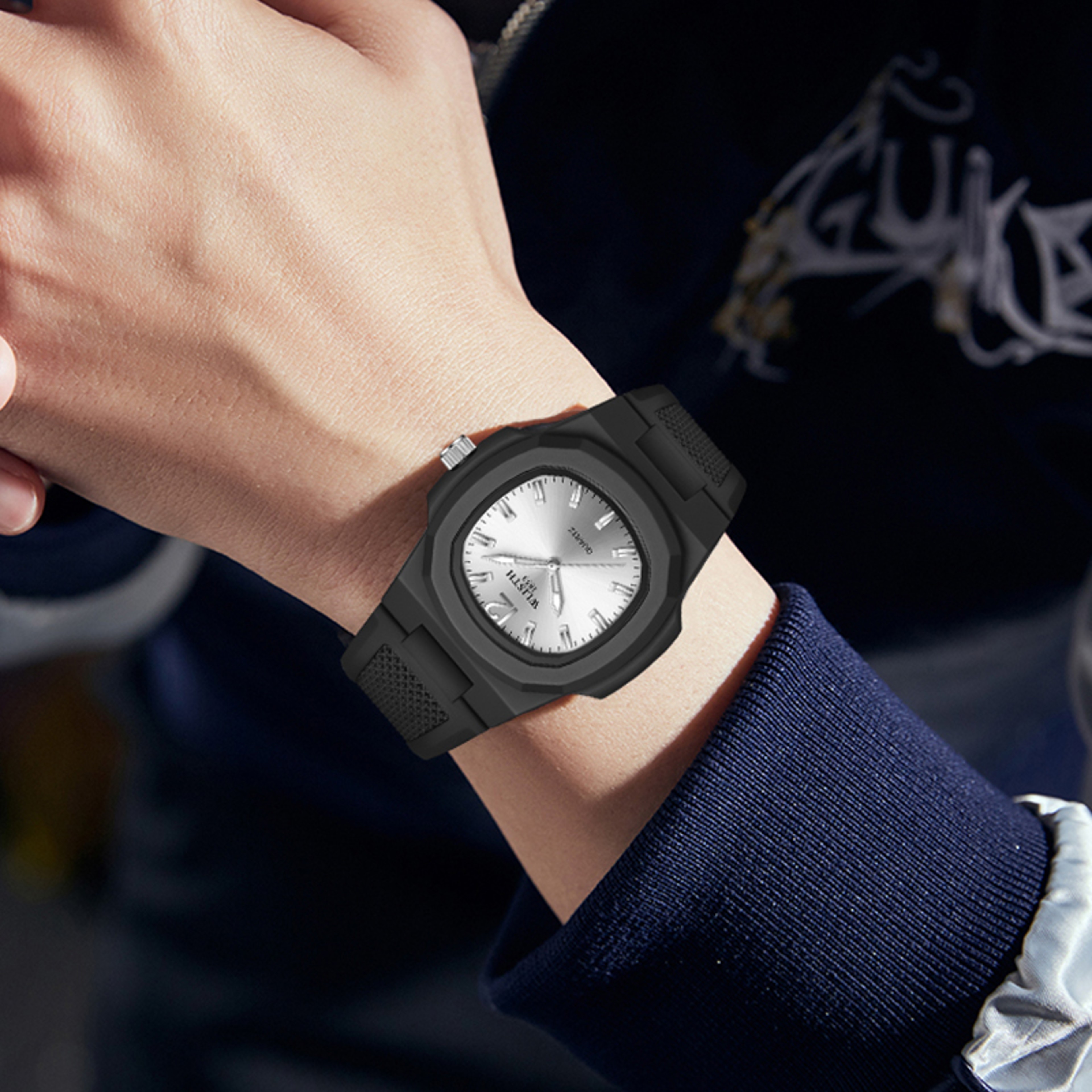 Luxury Waterproof Quartz Watch For Men Business Luminous Dress Wristwatch 1