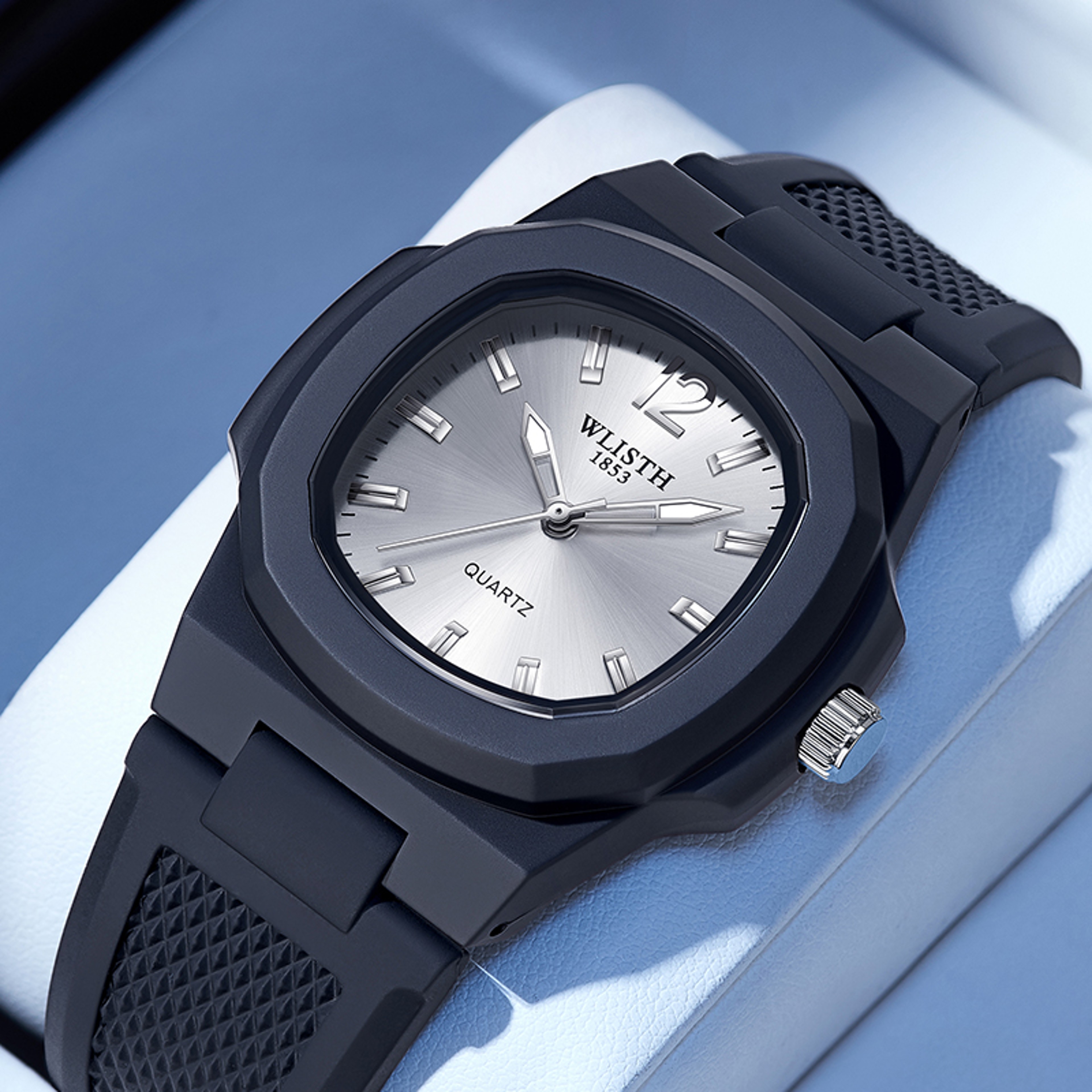 Luxury Waterproof Quartz Watch For Men Business Luminous Dress Wristwatch 6