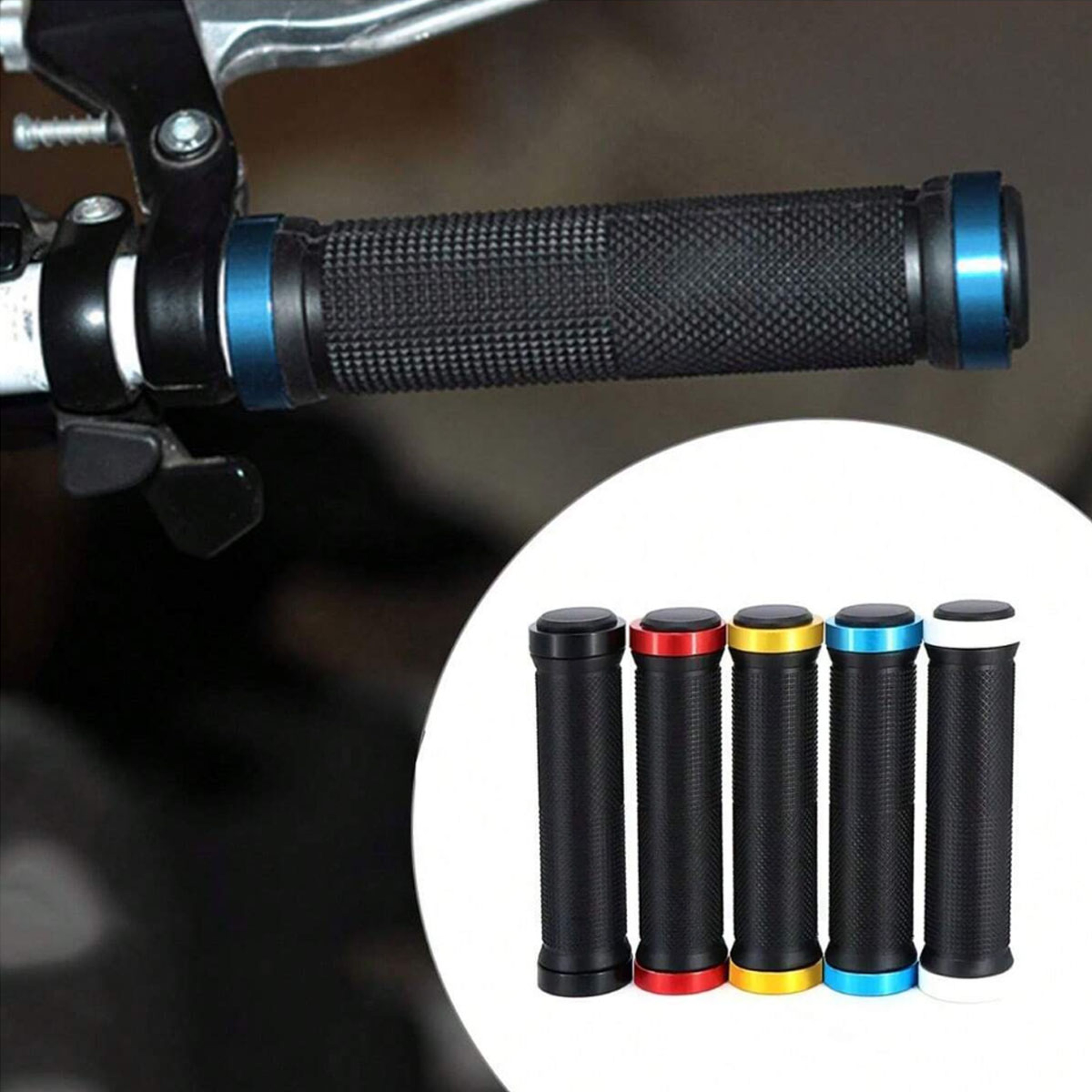 Anti Slip Mountain Bike Handlebar Grips for Road MTB BMX Bicycle – view 5
