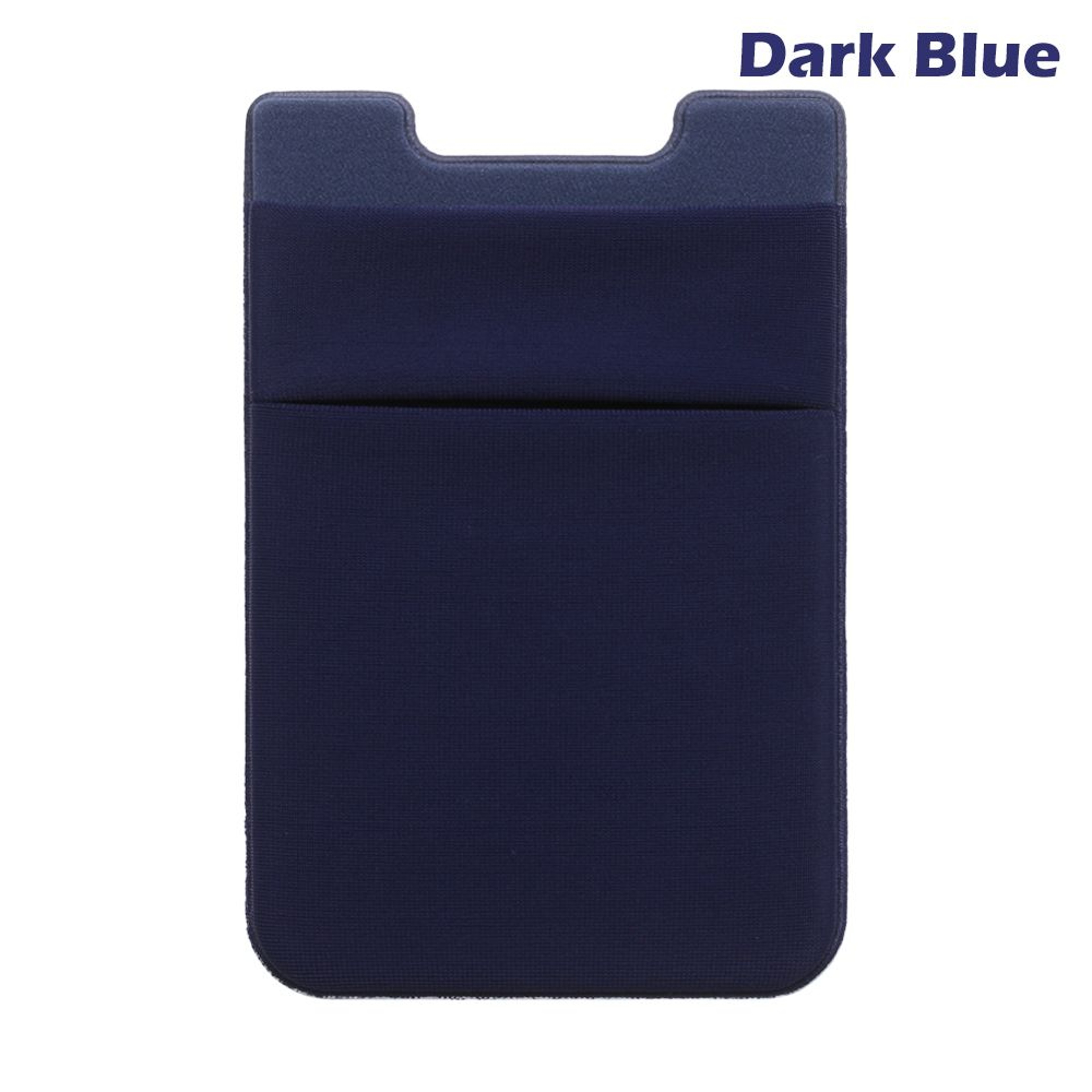 Slim Silicone Phone Card Holder Stick On Phone Wallet 9
