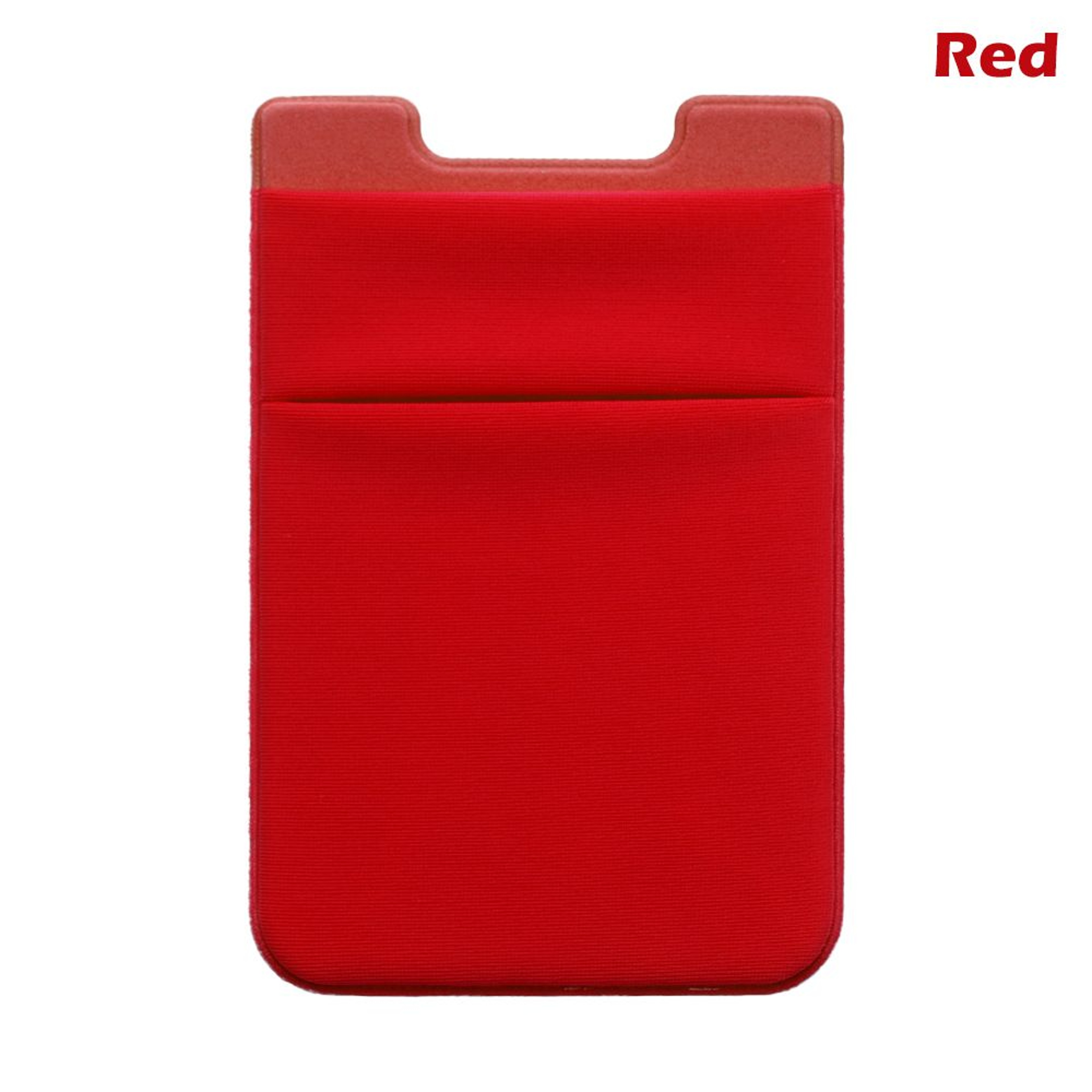 Slim Silicone Phone Card Holder Stick On Phone Wallet 11