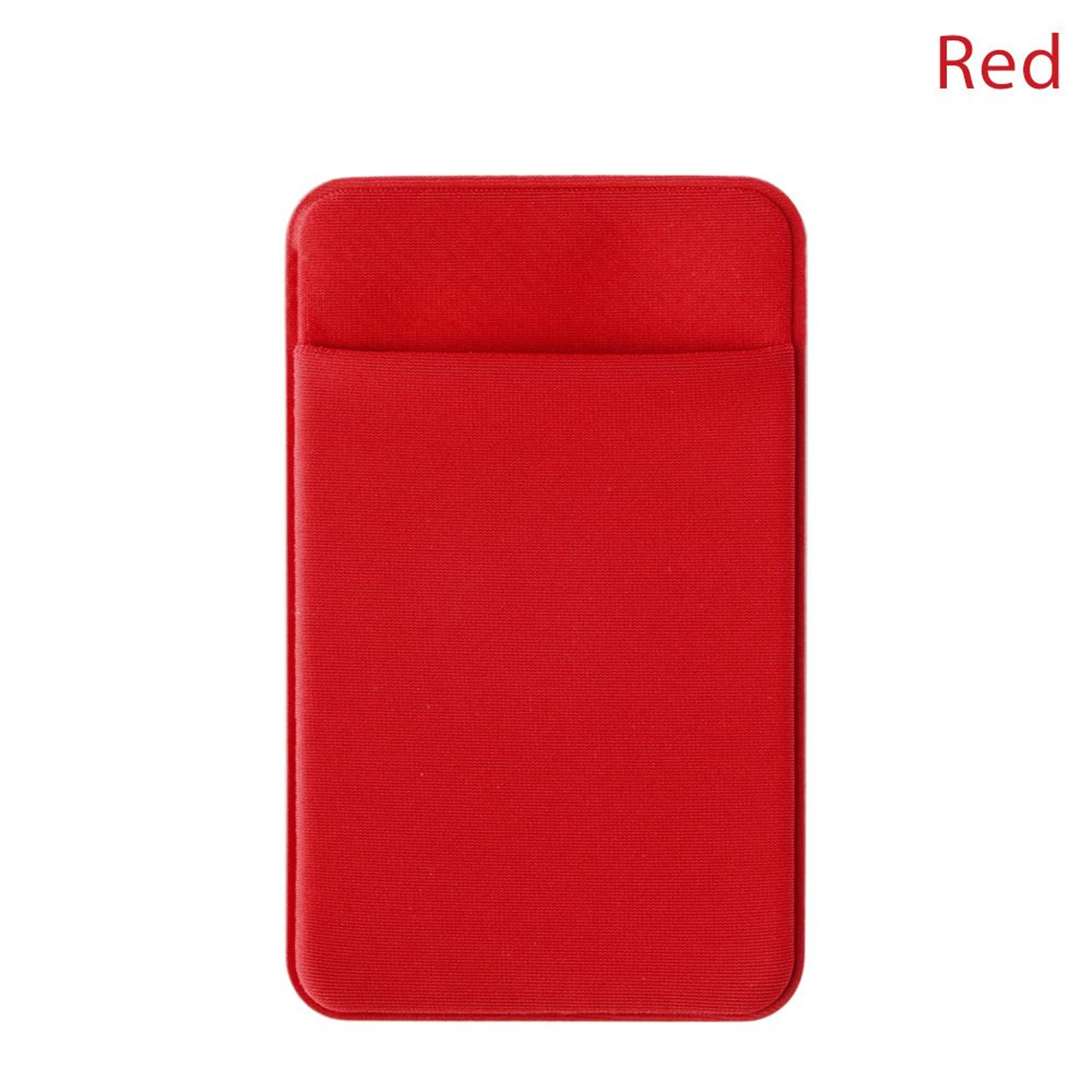 Slim Silicone Phone Card Holder Stick On Phone Wallet 14