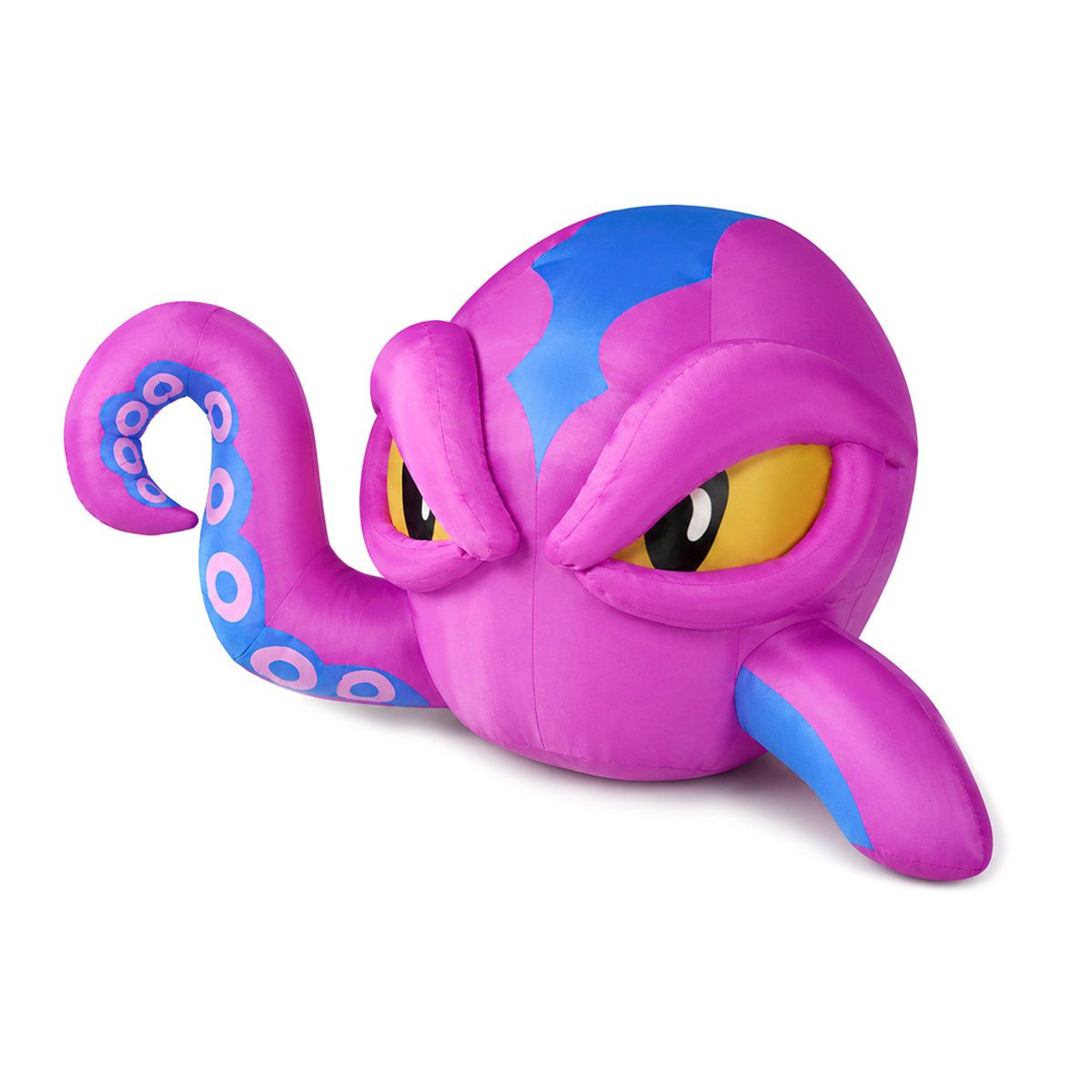 Halloween Inflatable Octopus With LED Lights In Purple 3