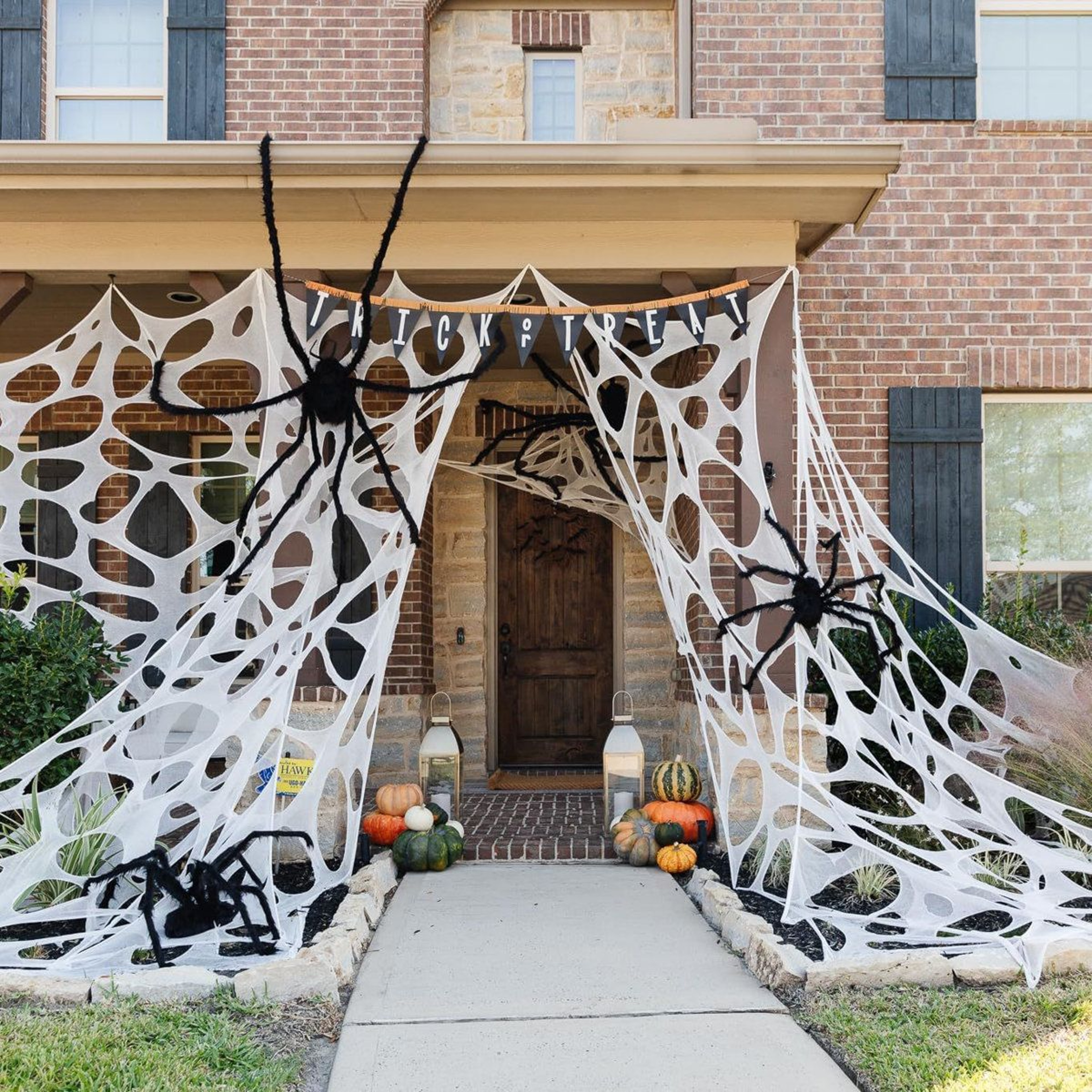 Battery Powered Halloween Spider Decoration For Indoor And Outdoor Display 3