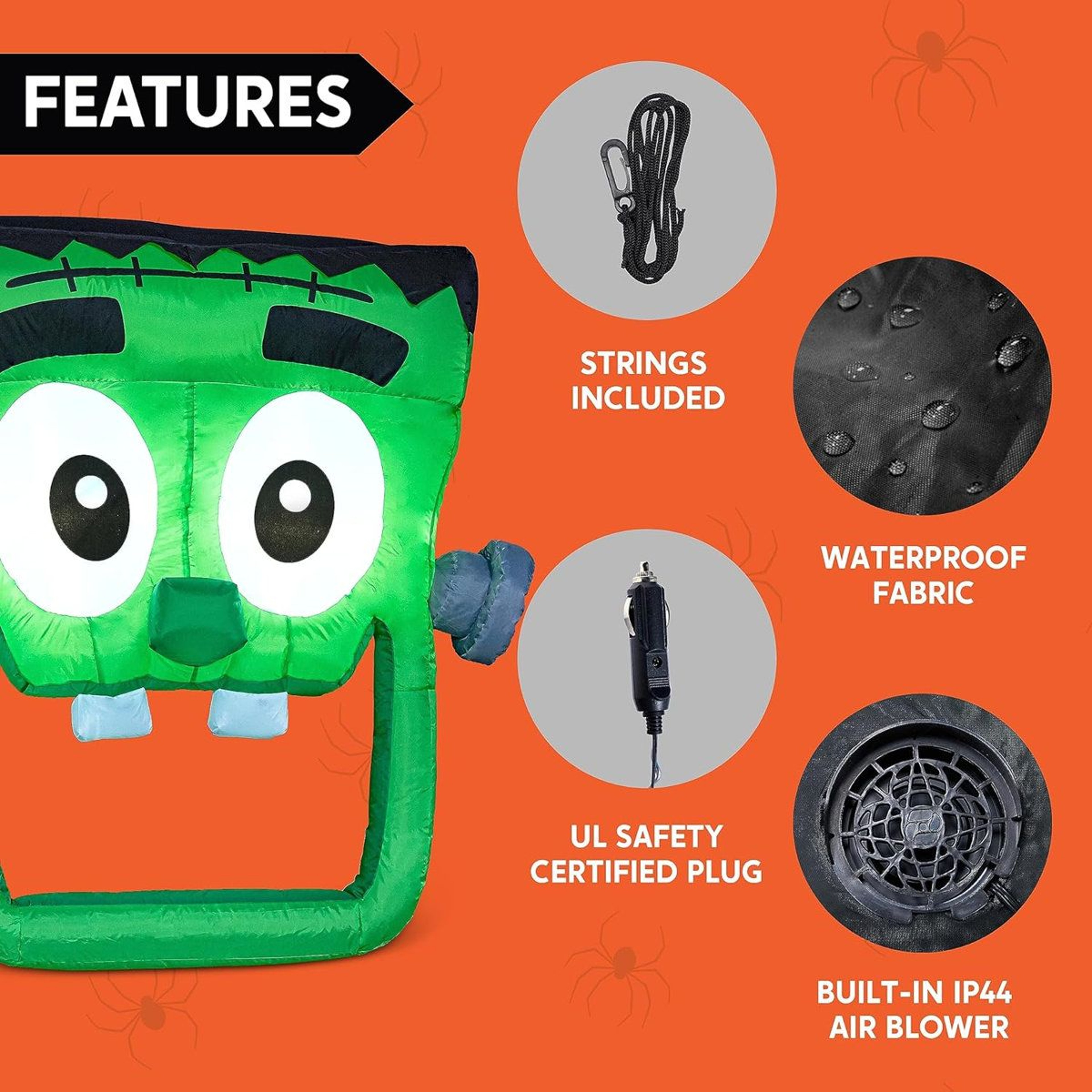Plug In Zombie Halloween Outdoor Decoration 2