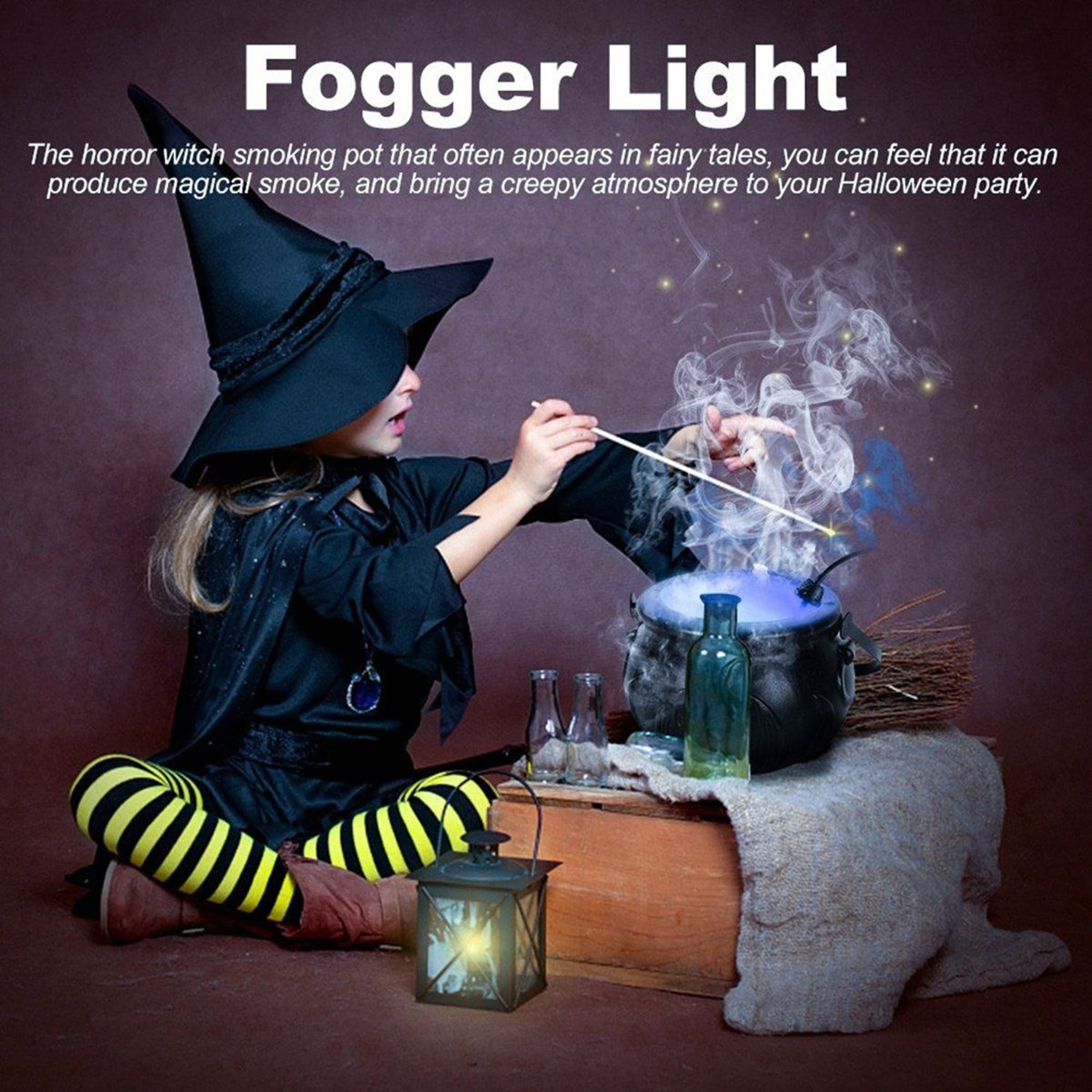 Halloween Outdoor LED Figurine Decoration With Plug In Power 1