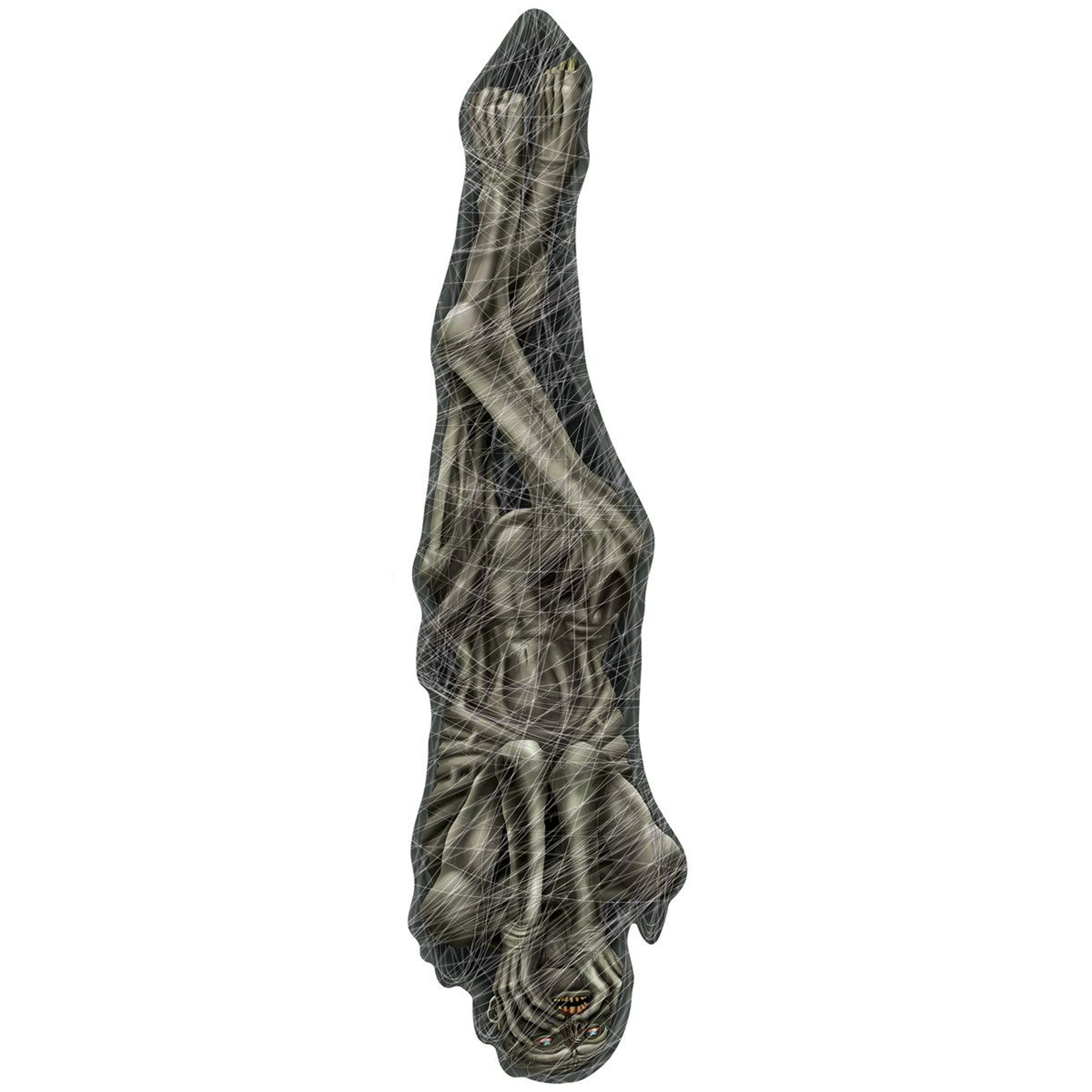 Black Paper Halloween Outdoor Decoration Figurine 0