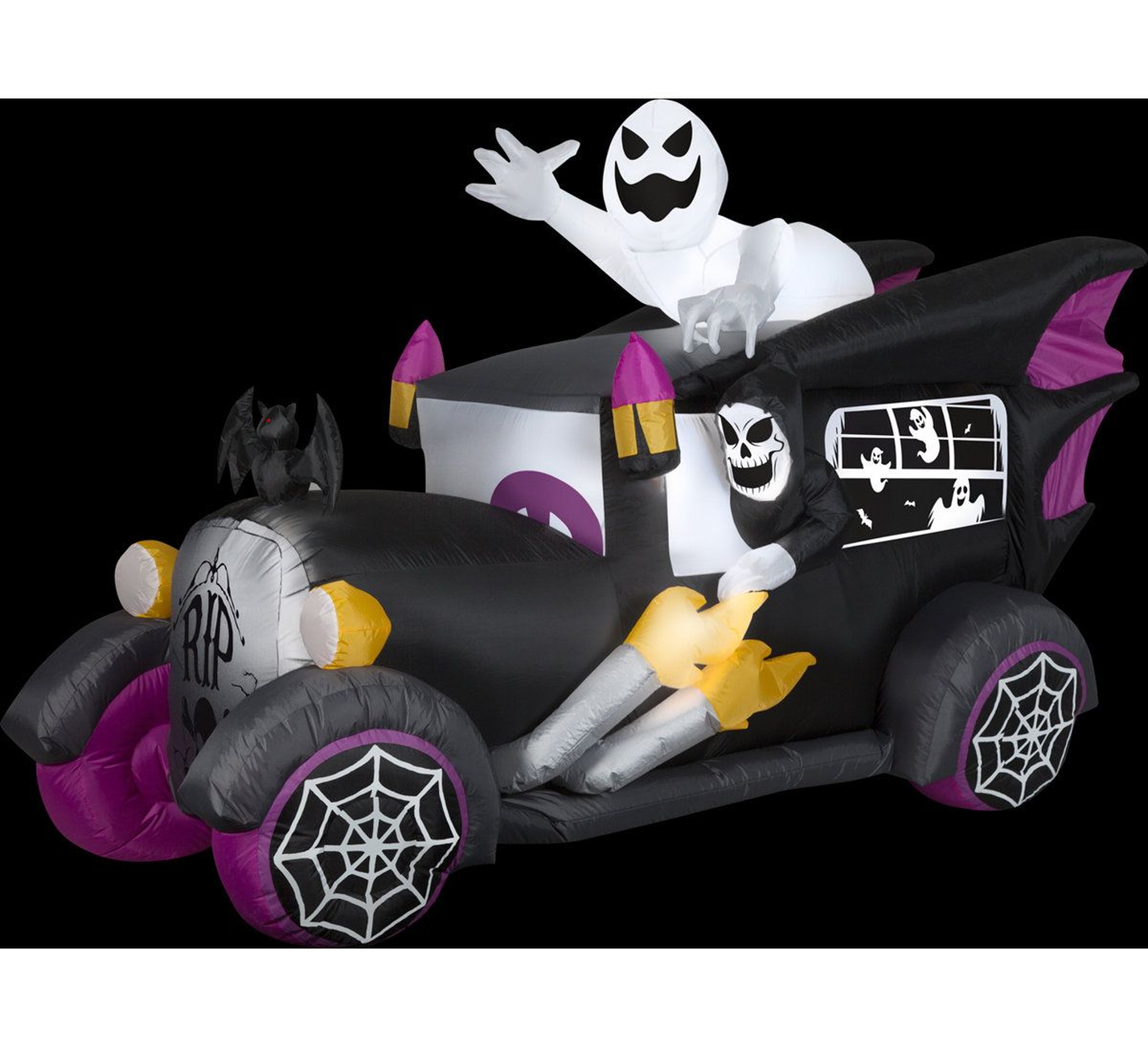 Outdoor Inflatable Halloween Ghost Decoration With LED Lights 1