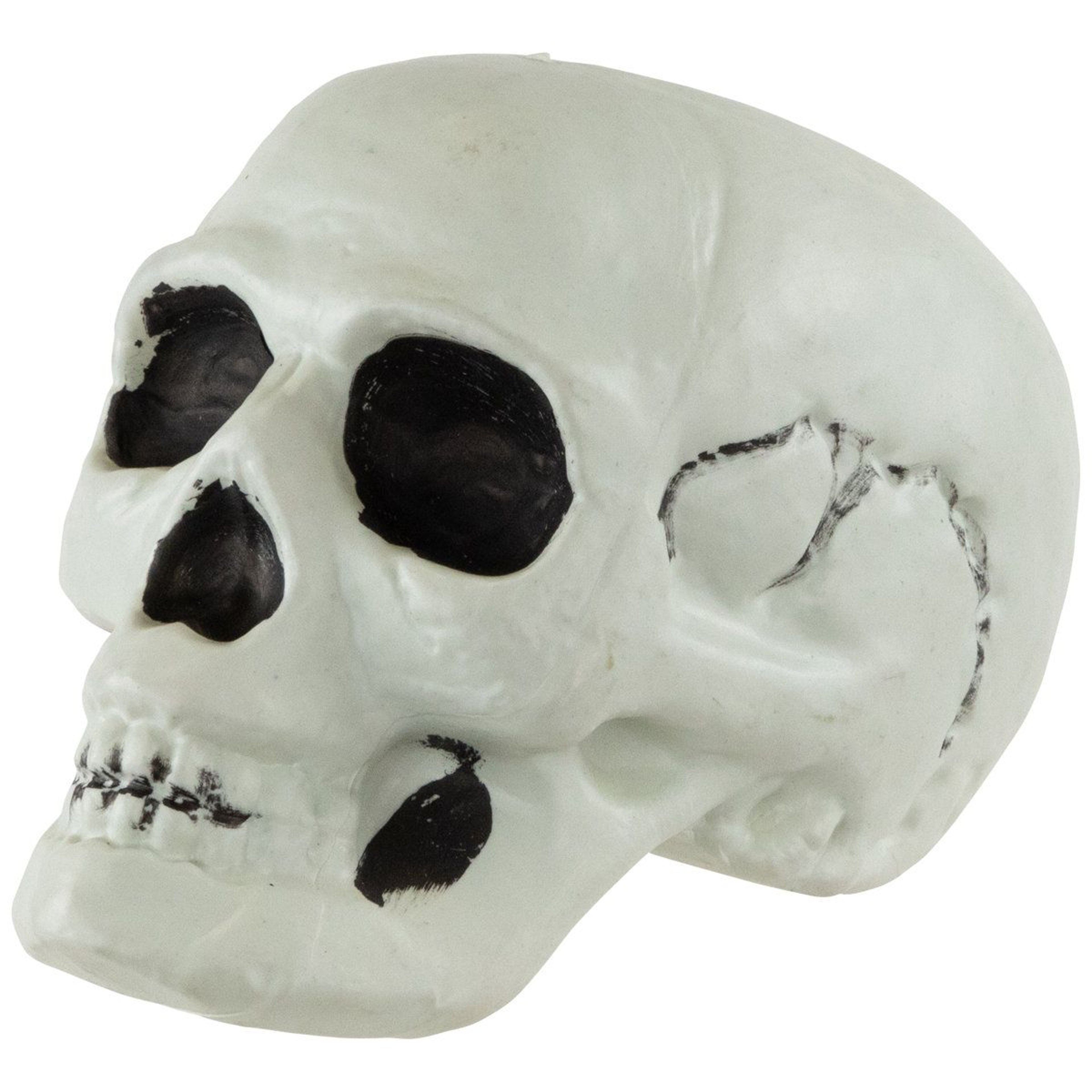 Halloween Skull Decorations Ivory Plastic Skulls For Indoor And Outdoor Decor 4