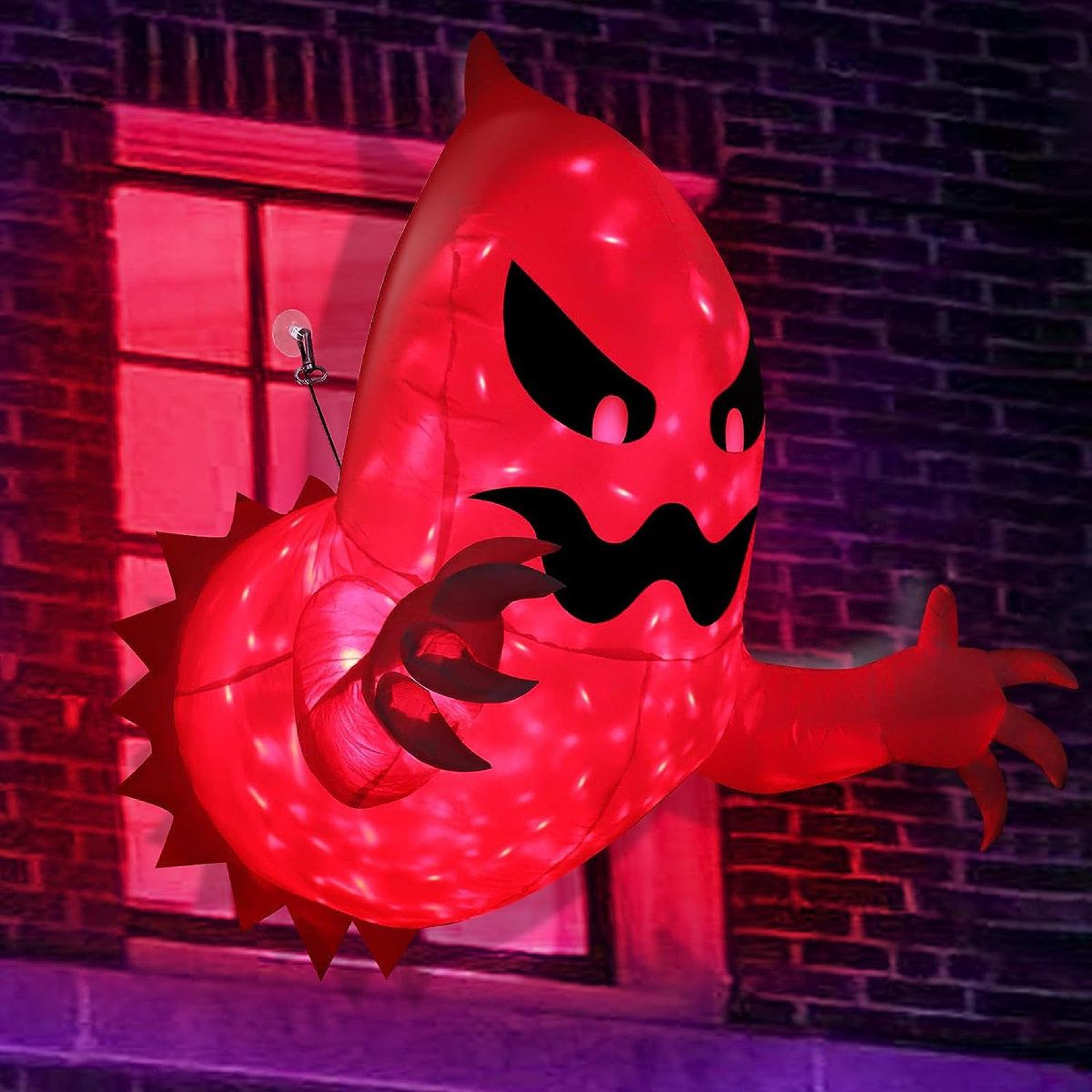 Staked Halloween Inflatable Outdoor Decoration With Lights 4