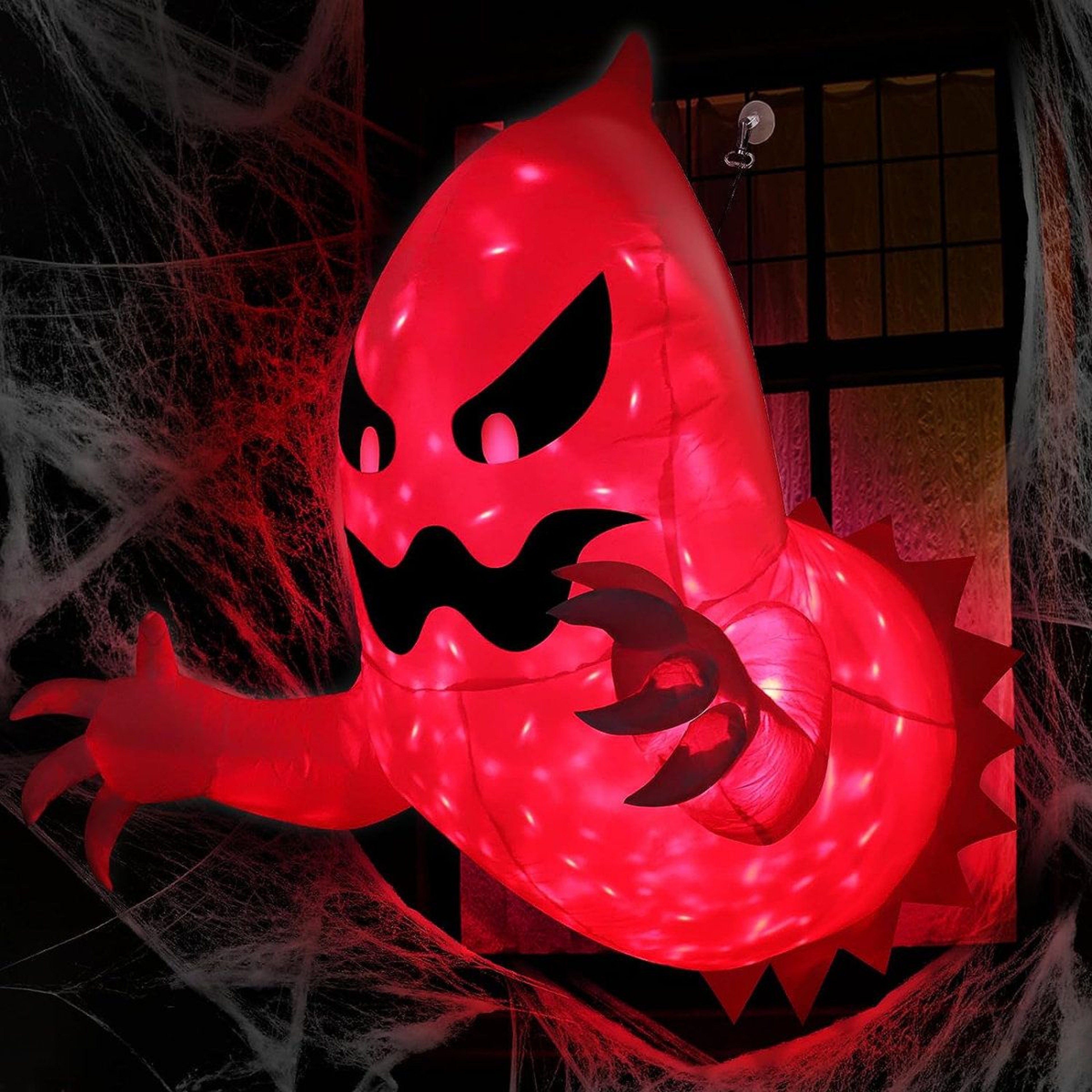 Staked Halloween Inflatable Outdoor Decoration With Lights 0