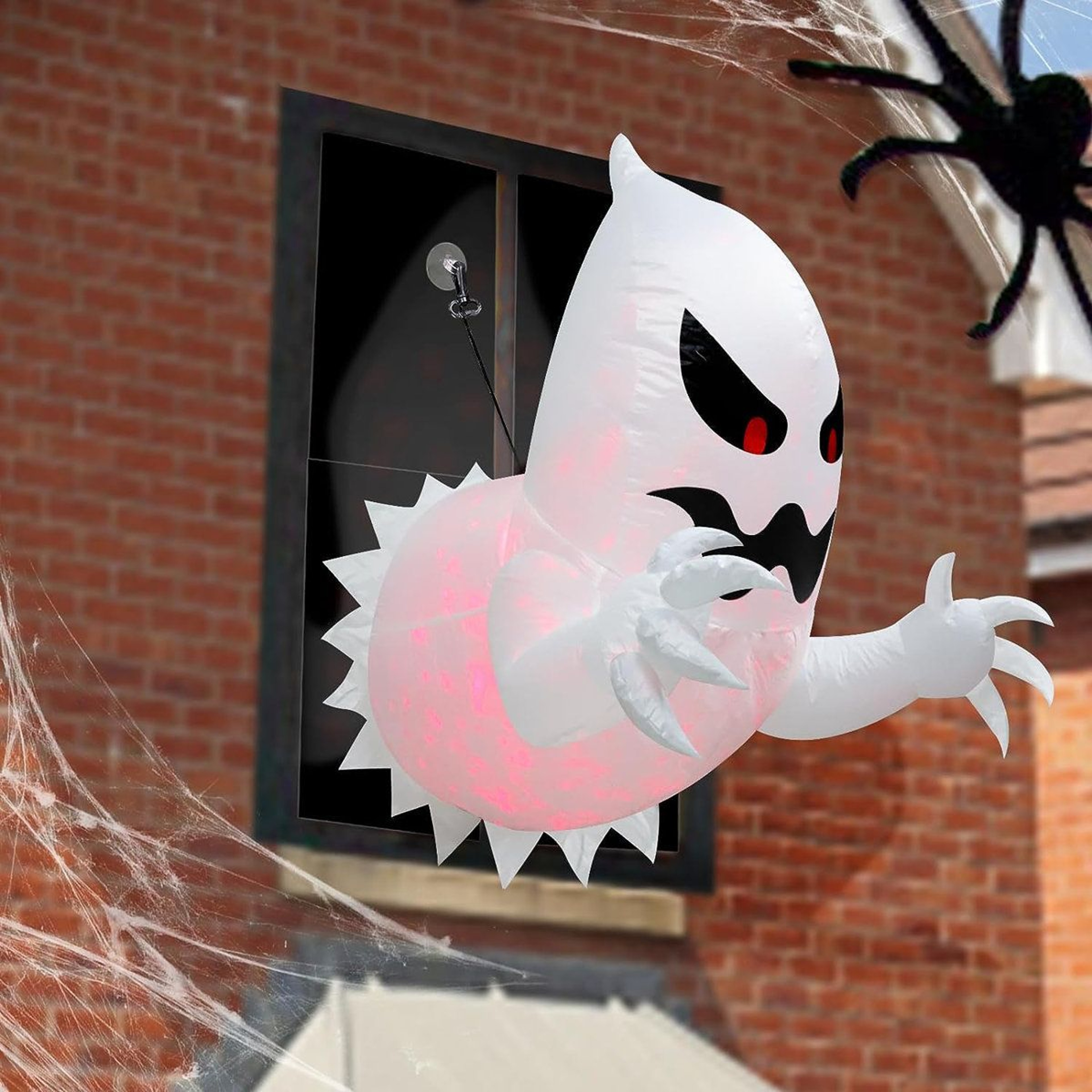 Staked Halloween Inflatable Outdoor Decoration With Lights 3