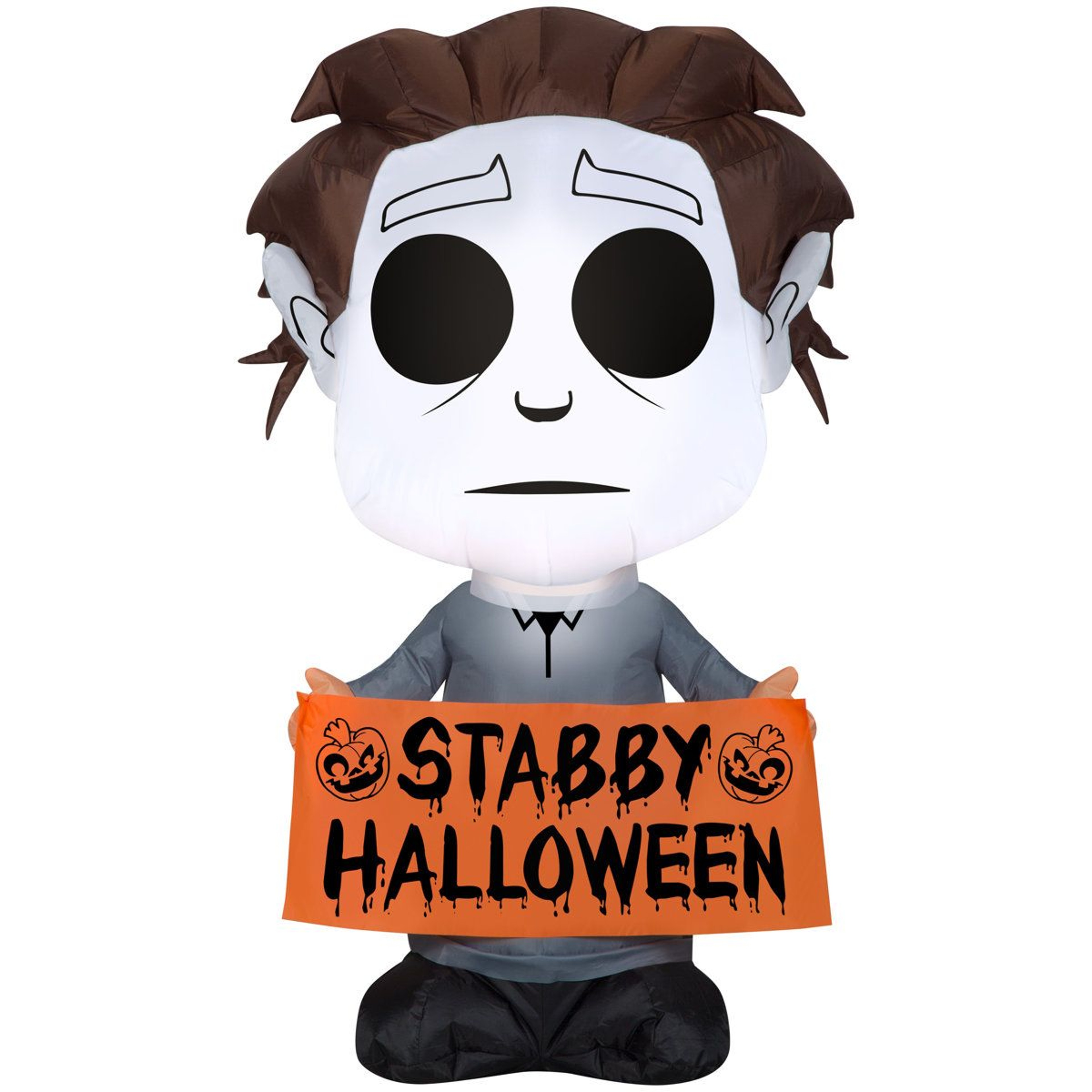 Halloween Inflatable Outdoor Decoration With Warm White LED Lights 0