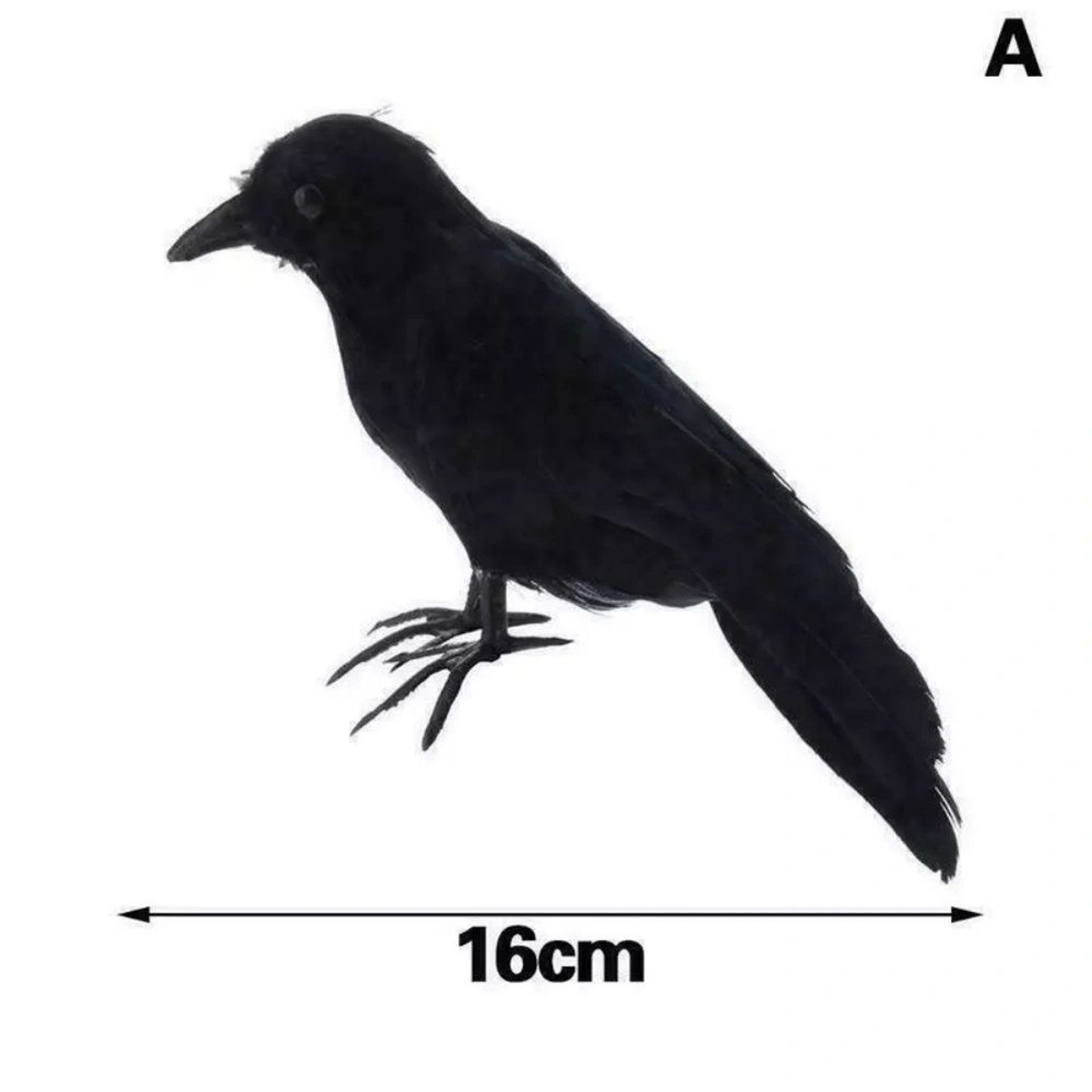 Halloween Crow Decorations Black Raven Props For Indoor And Outdoor Decor 1