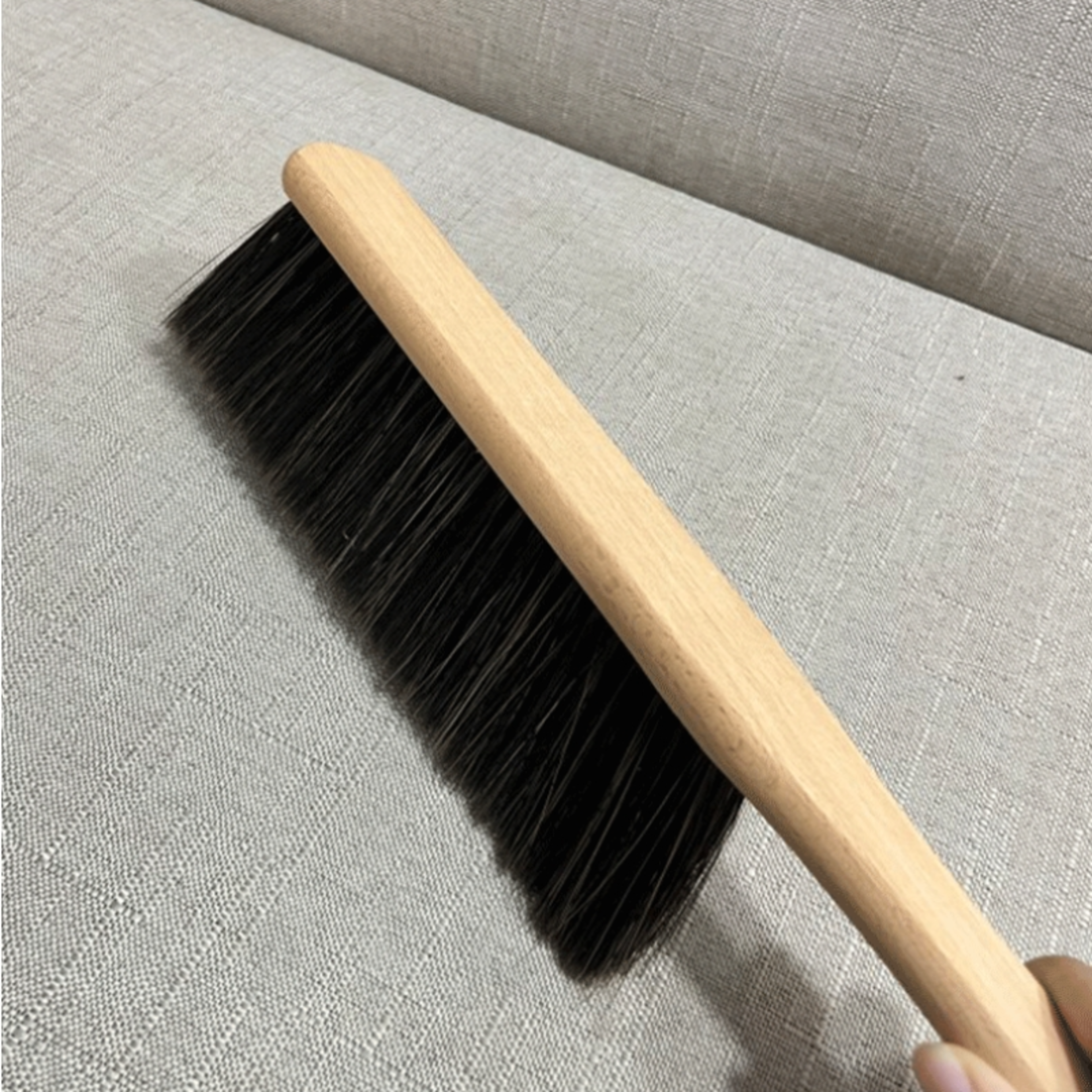 Natural Coffee Brush Wooden Espresso Cleaning Brush With AntiStatic Soft Bristles 1