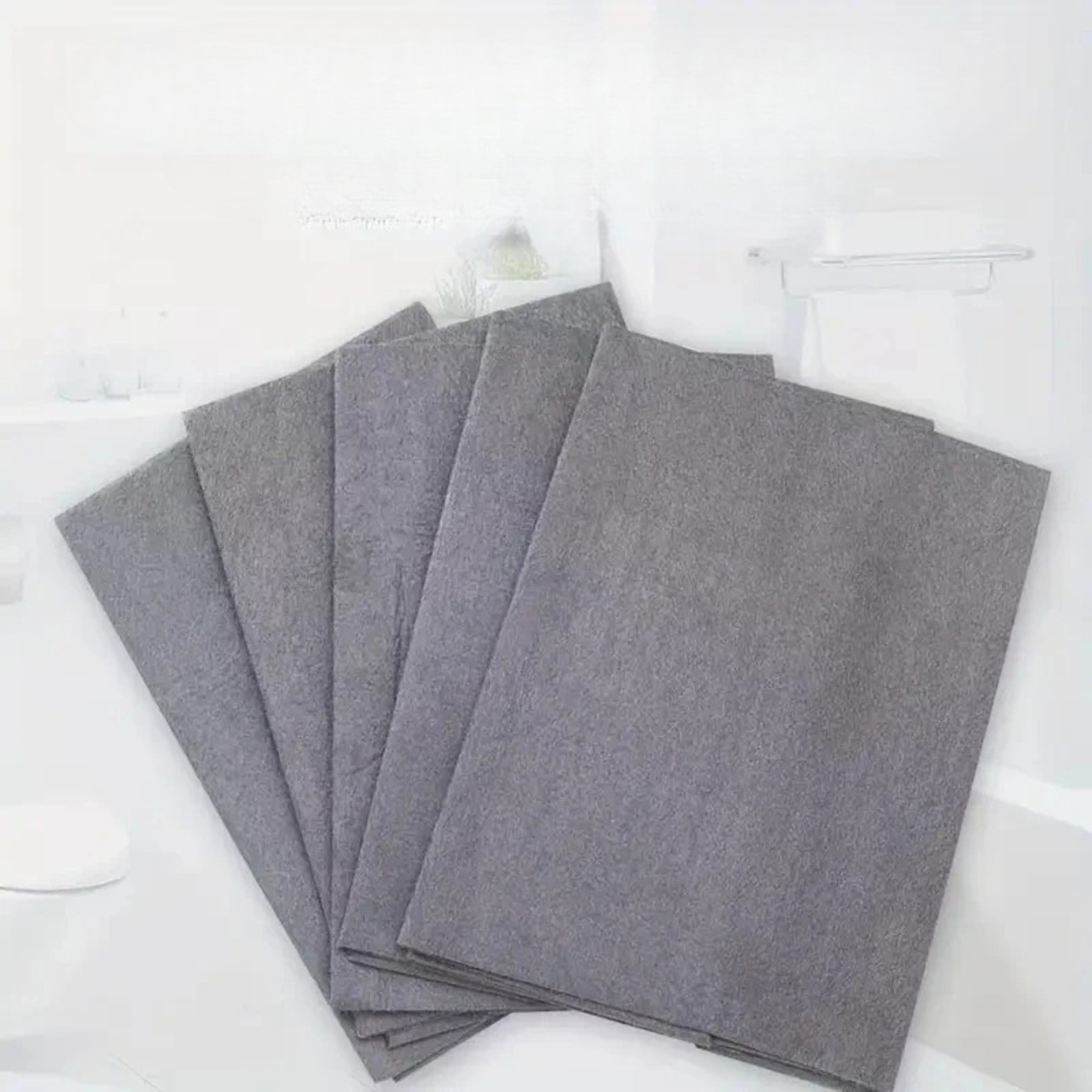 CrystalClear Magic Cleaning Cloths Pack Streak Free Glass Cloth For Mirrors Windows  Glassware 6
