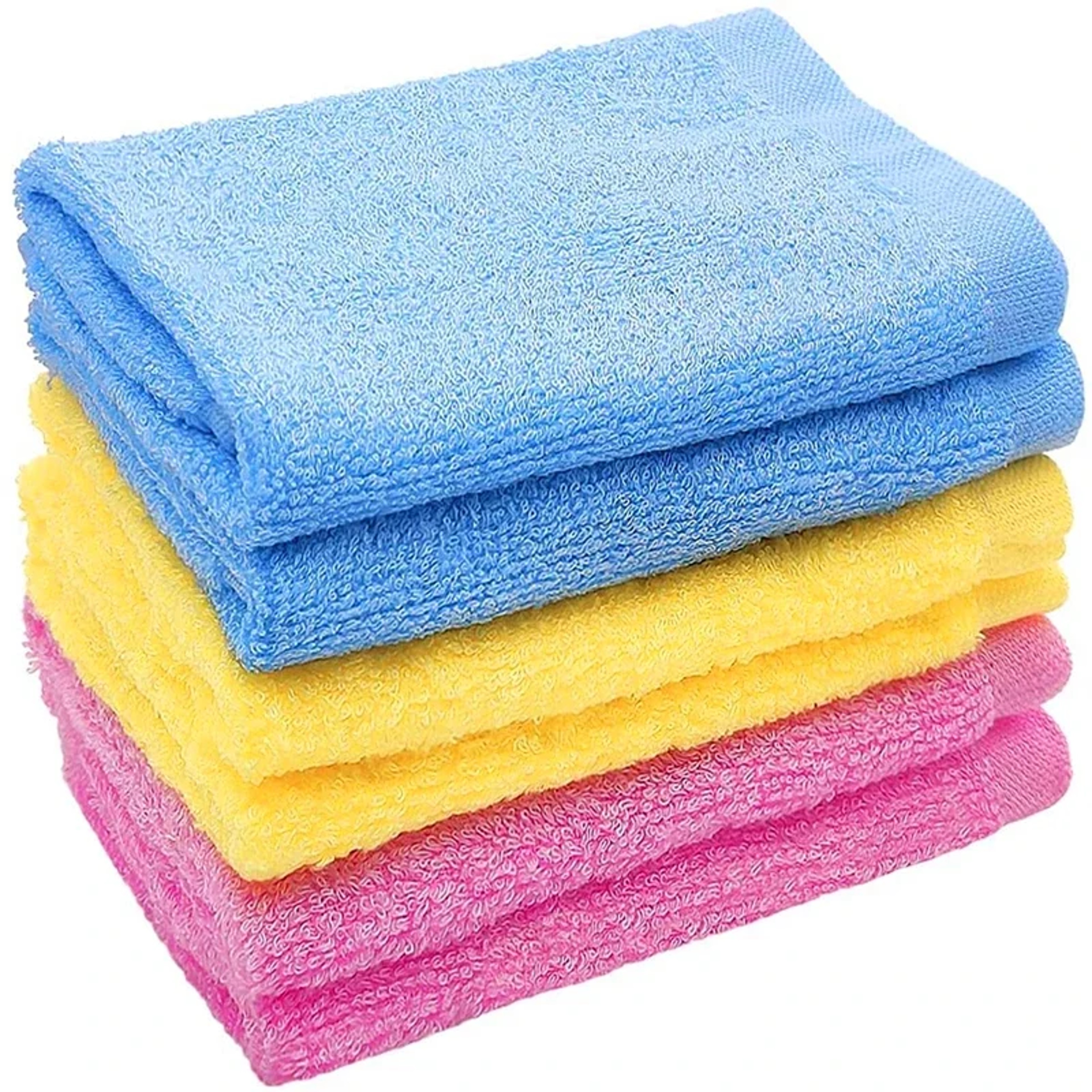 EcoClean Wood Fiber Dish Cloth Pack Reusable Oil Resistant Kitchen Cleaning Cloths – view 7
