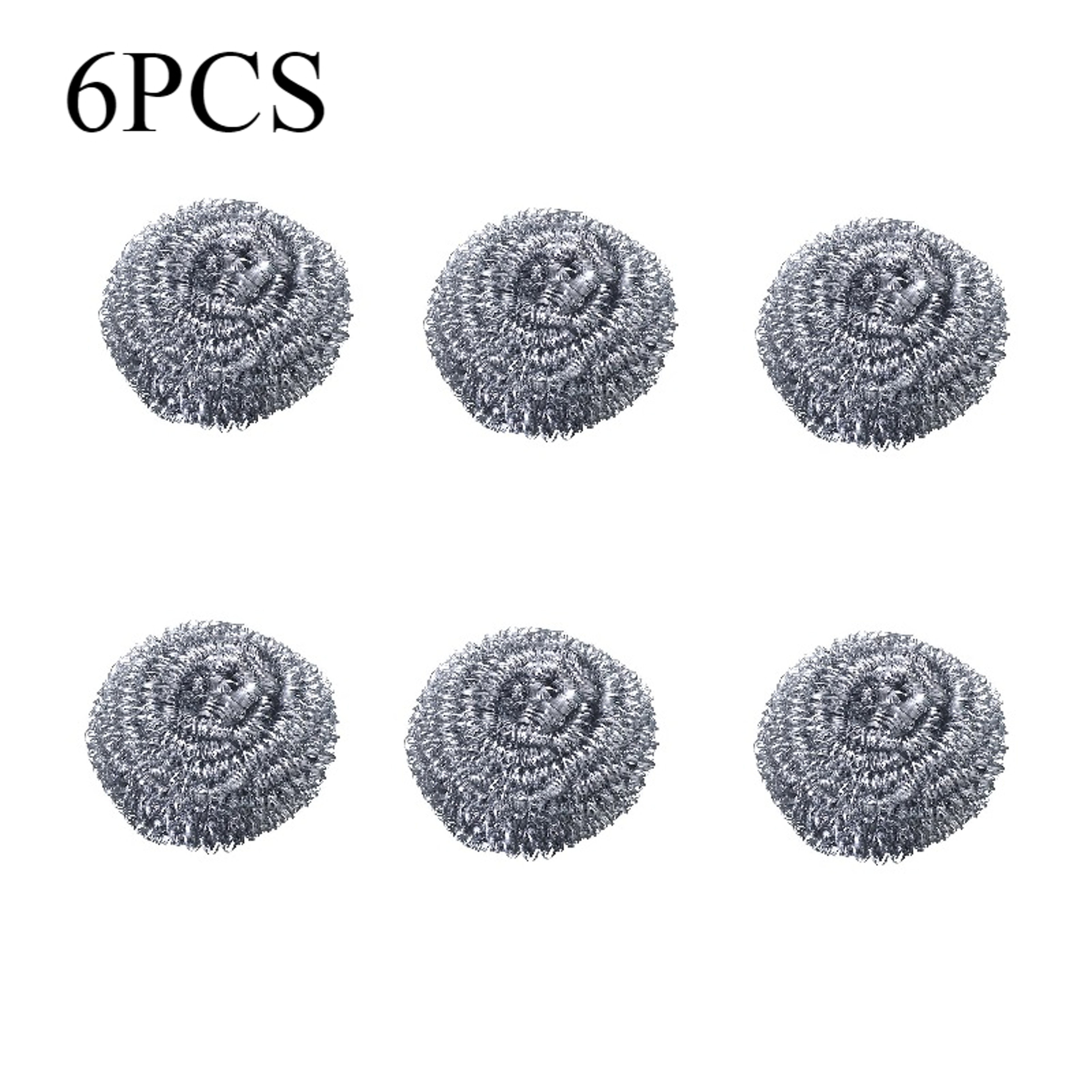 Heavy Duty Stainless Steel Scrubber Piece Scouring Pad Set for Pots, Pans & Kitchen Cleaning – view 7