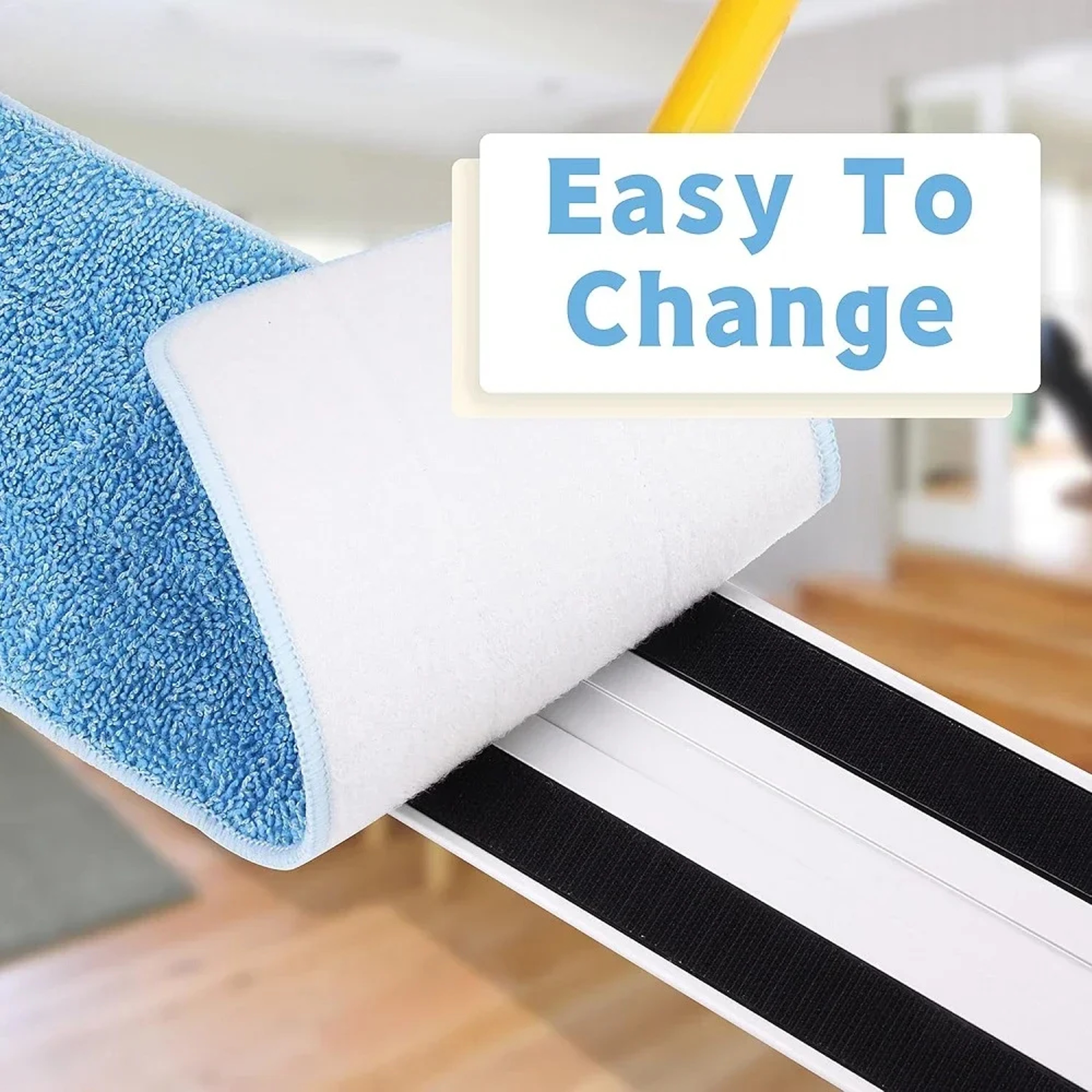Microfiber Mop Refill Pads for Wet & Dry Floor Cleaning Reusable Mop Replacement Pads – view 3