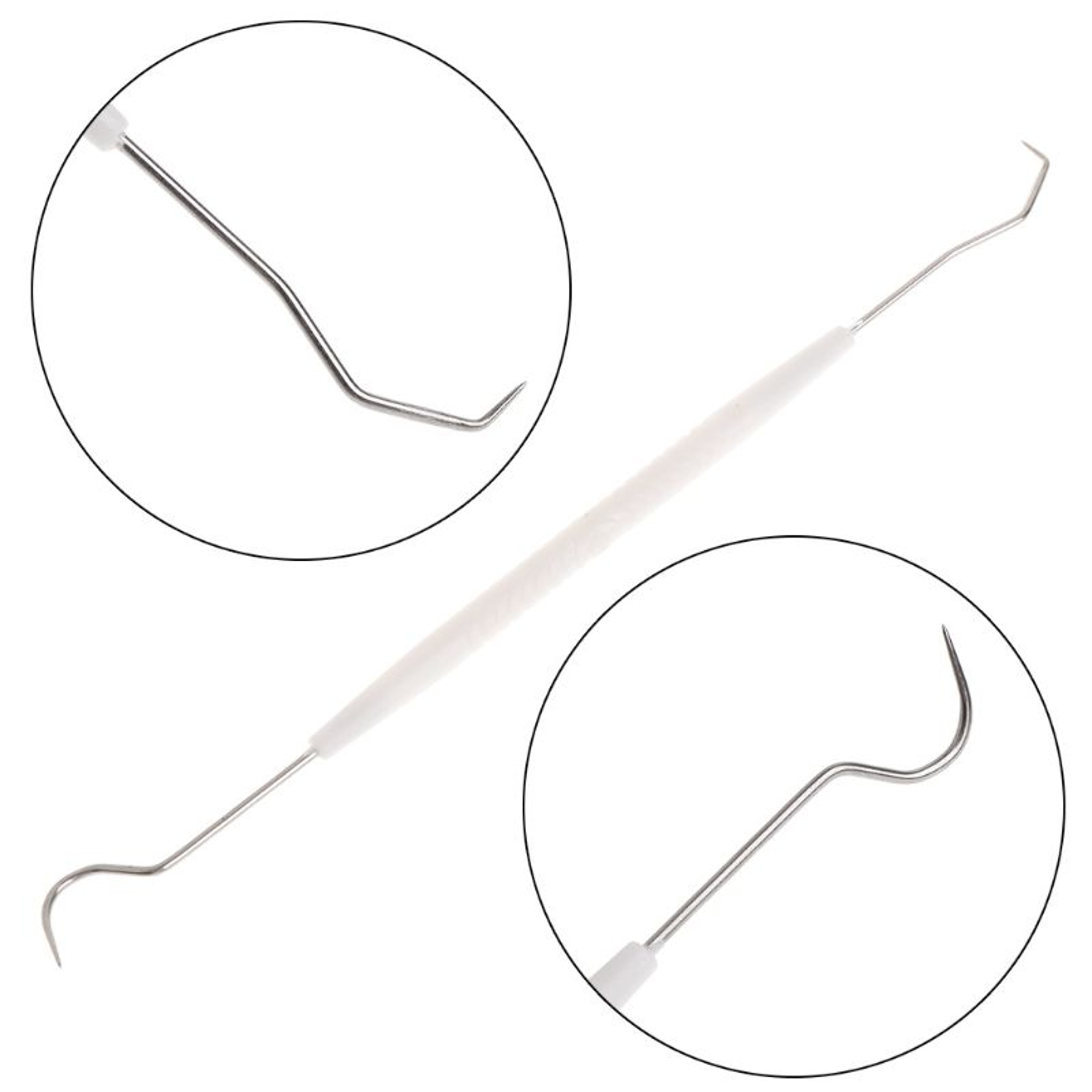 Stainless Steel Double Ended Ant Nest Cleaning Hook for Test Tube & Formicarium Maintenance – view 5