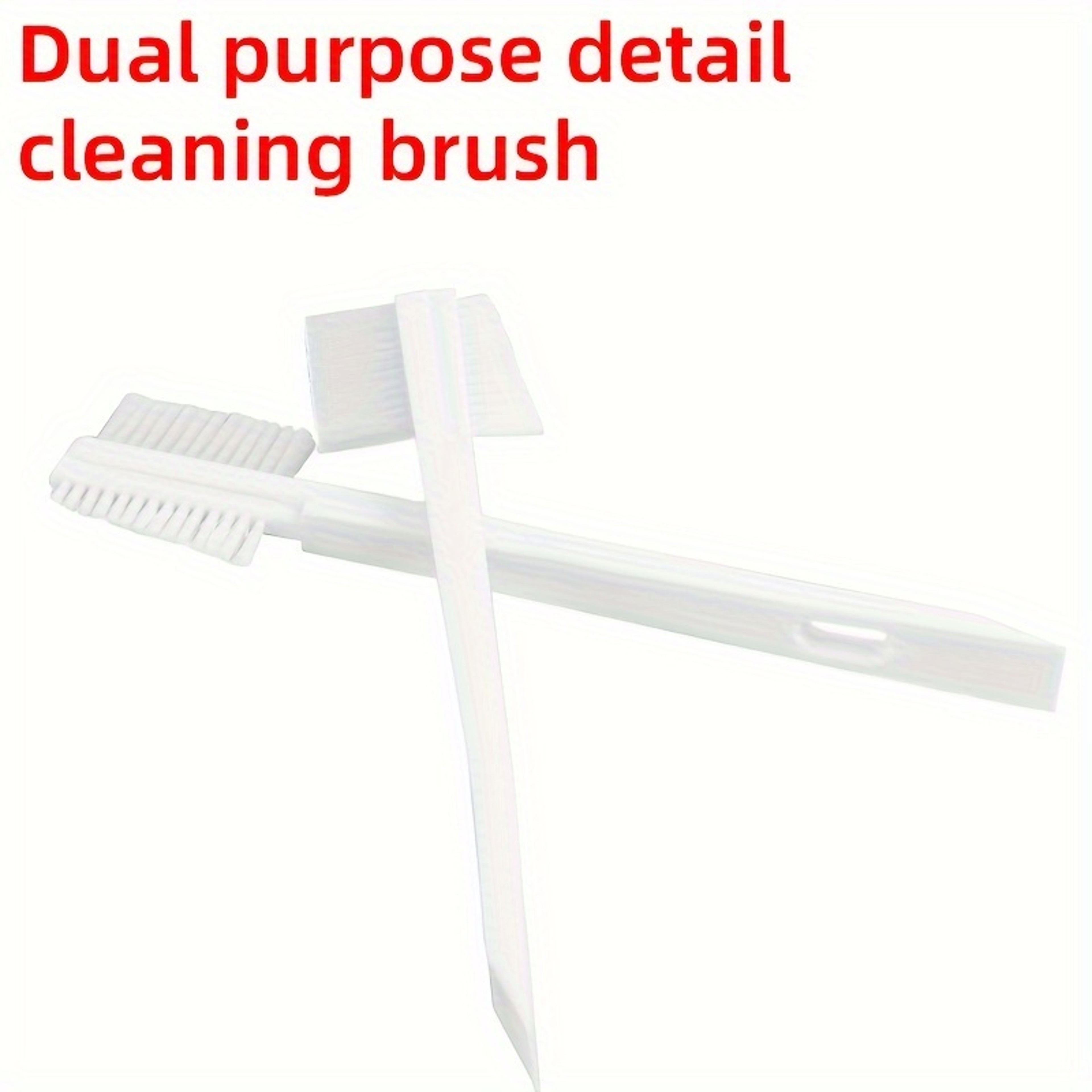 Dual Sided Car Detailing Brush for Edge, Corner & Vent Deep Cleaning – view 6