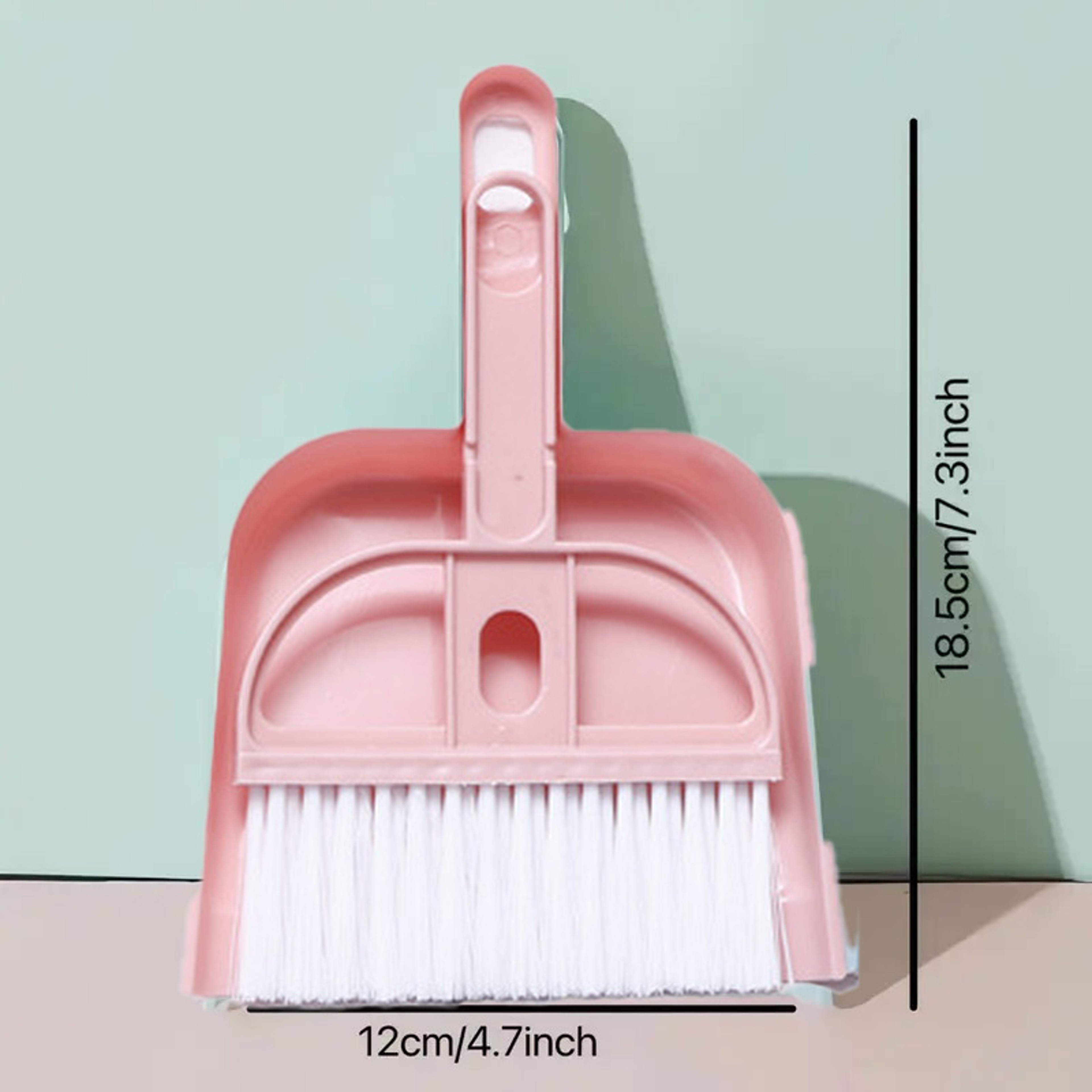Compact Mini Broom and Dustpan Desktop Cleaning Set for Desk, Keyboard & Table Crumbs – view 6