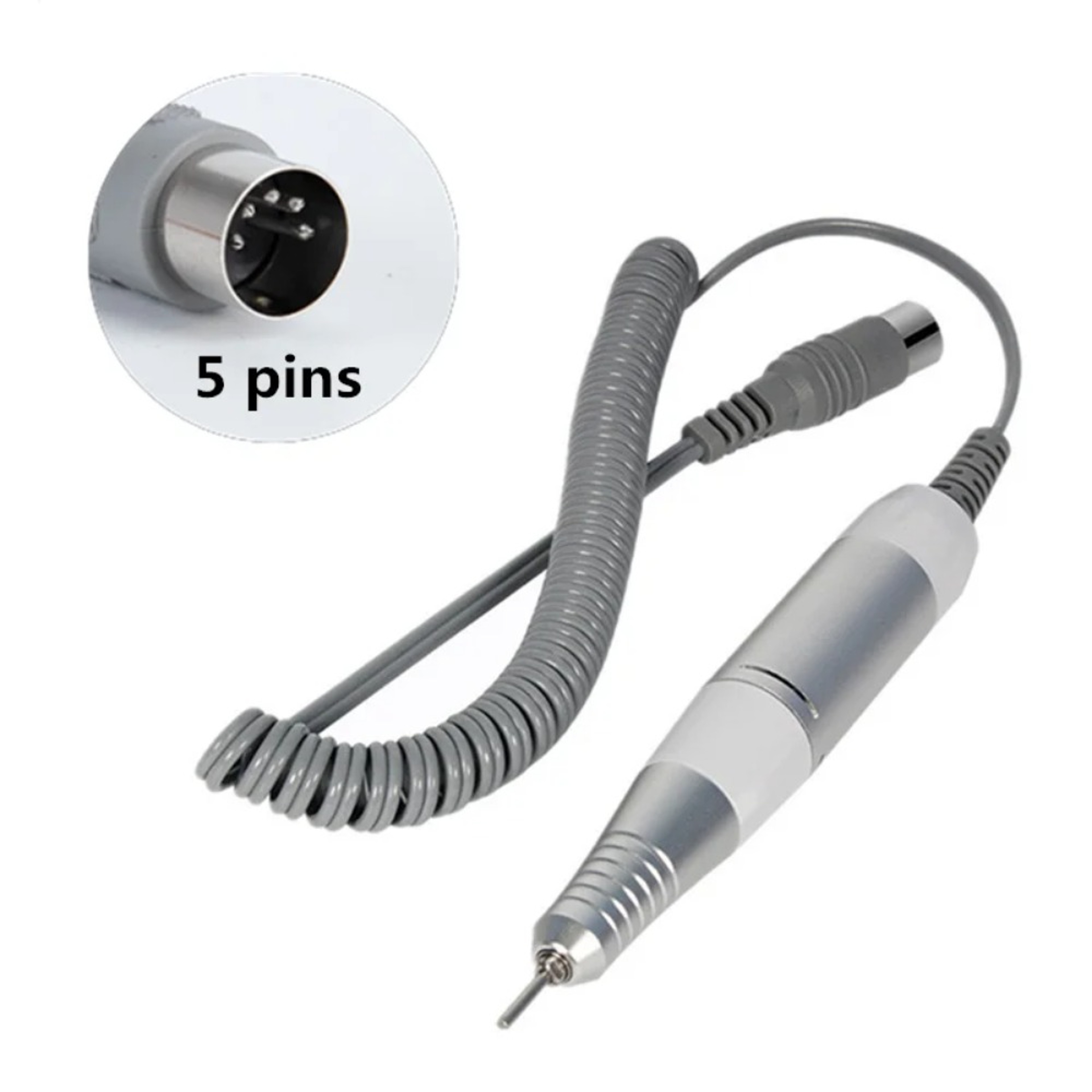 Electric Nail Drill Handpiece Pin Replacement Nail Drill Handle for Manicure & Pedicure – view 4
