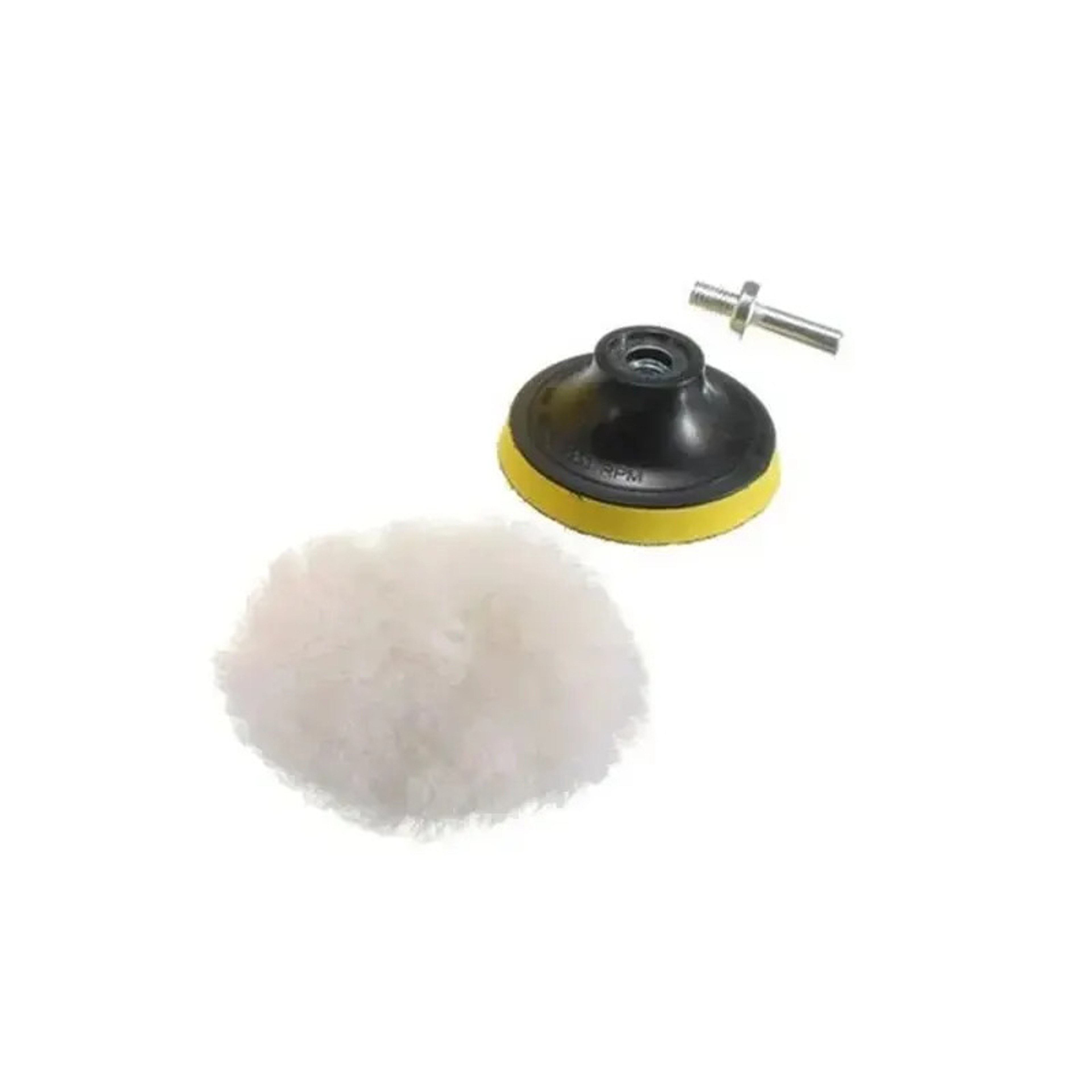 Electric Car Polishing Kit With Foam Polishing Pads And Drill Buffing Attachment Set 3