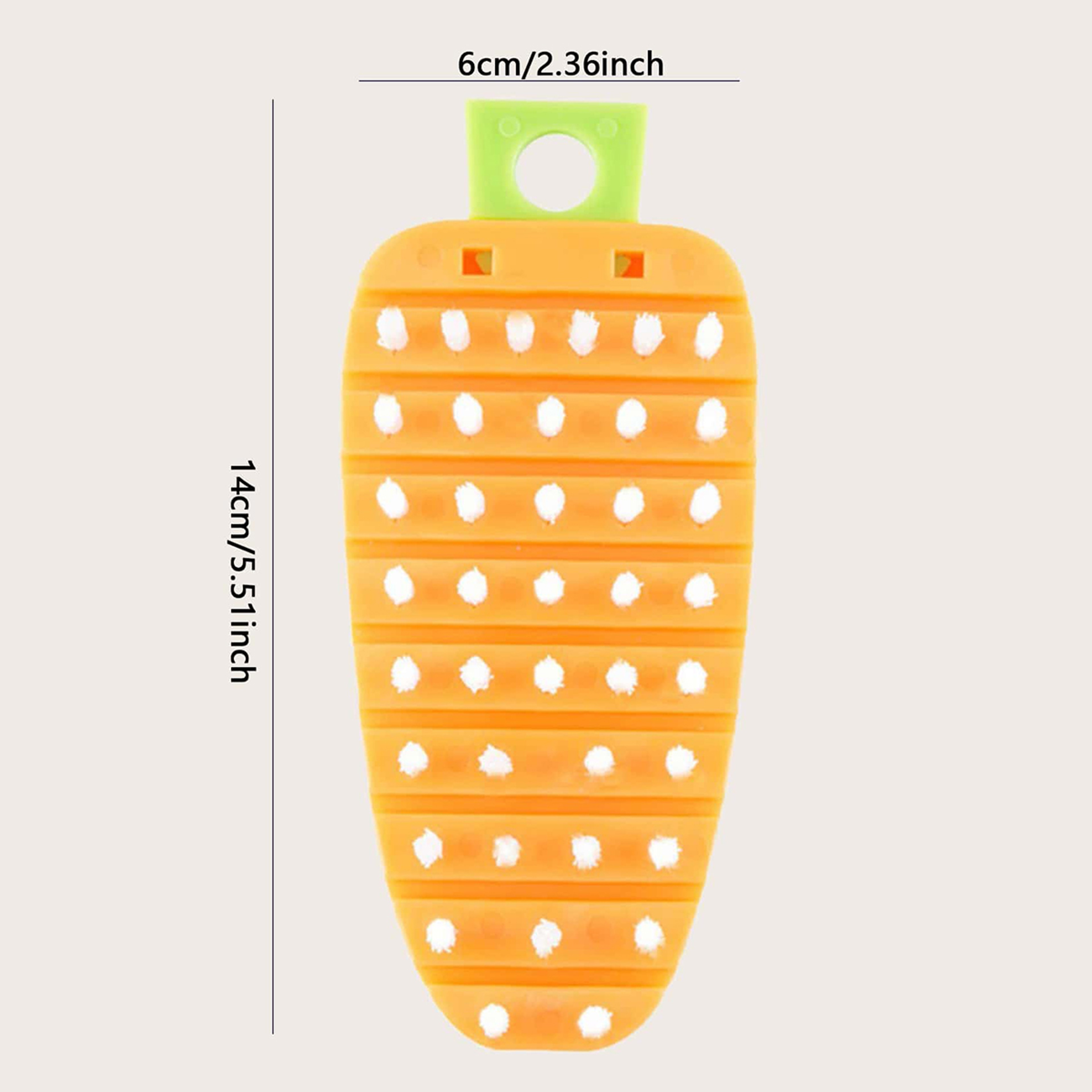 Flexible Vegetable Cleaning Brush for Fruits, Vegetables & Kitchen Produce Washing – view 5