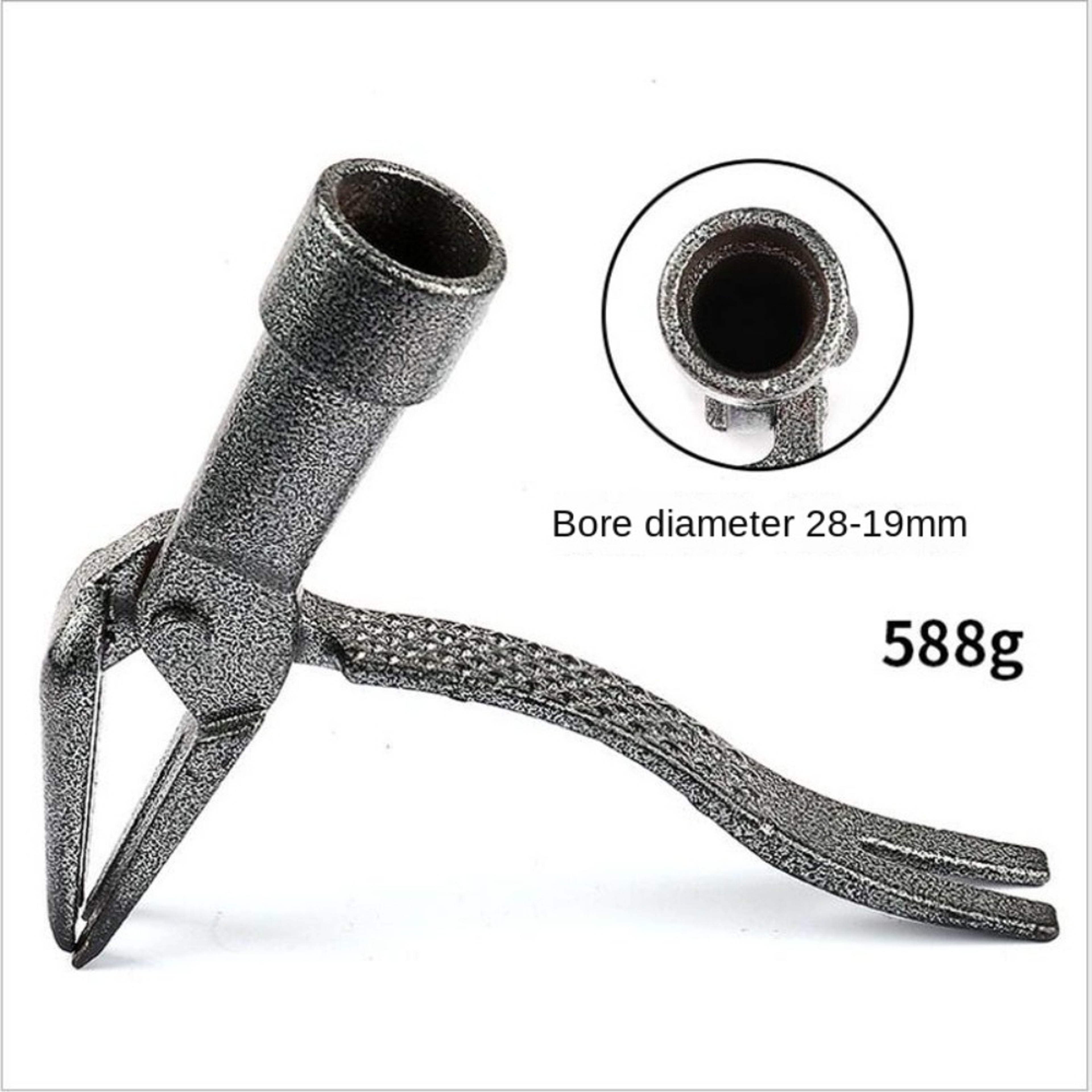 Heavy Duty Stand Up Weed Puller Tool with Claw Steel Head & Adjustable Long Handle – view 3