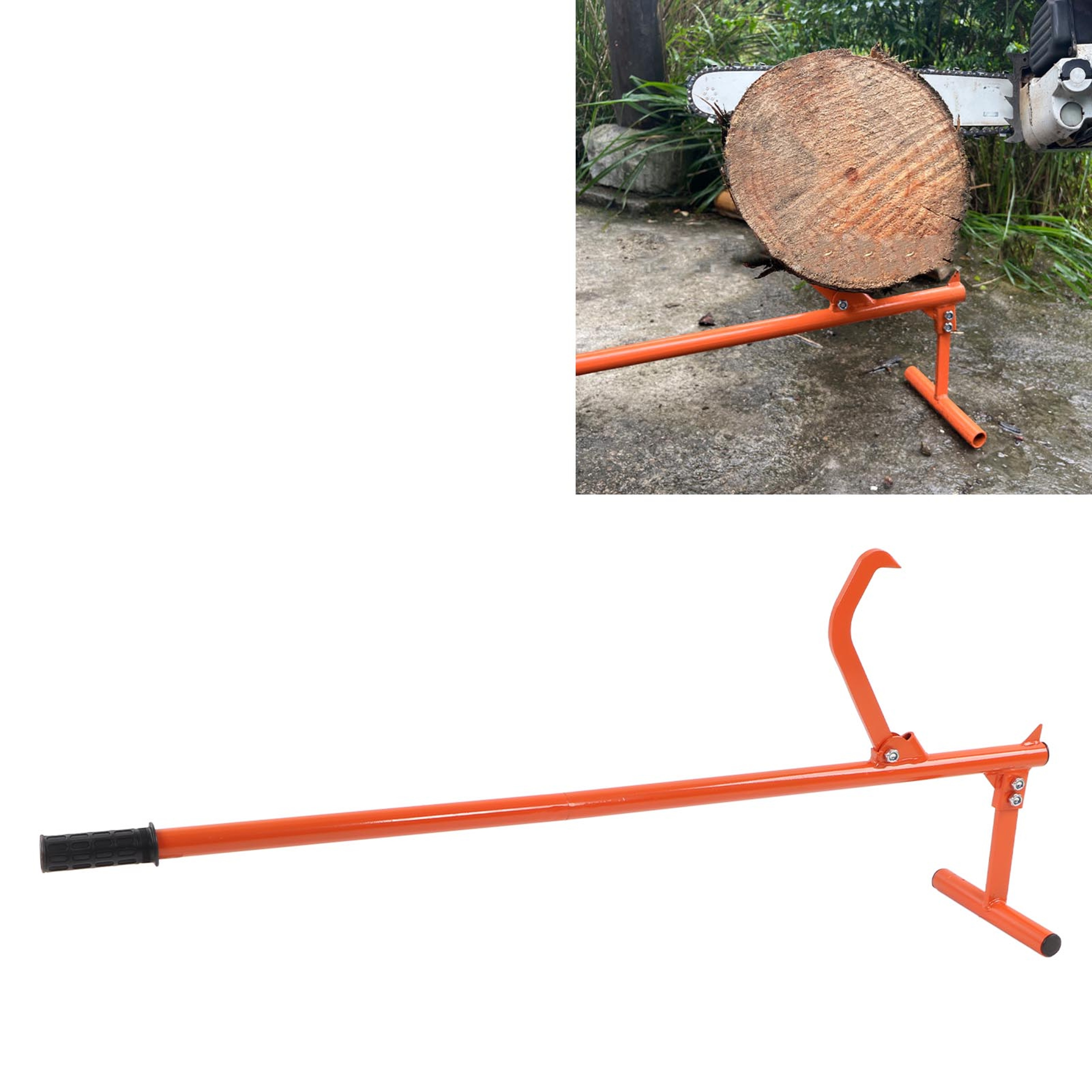 Log Lifter Steel Cant Hook Jack for Heavy Duty Log Roller & Firewood Handling – view 2