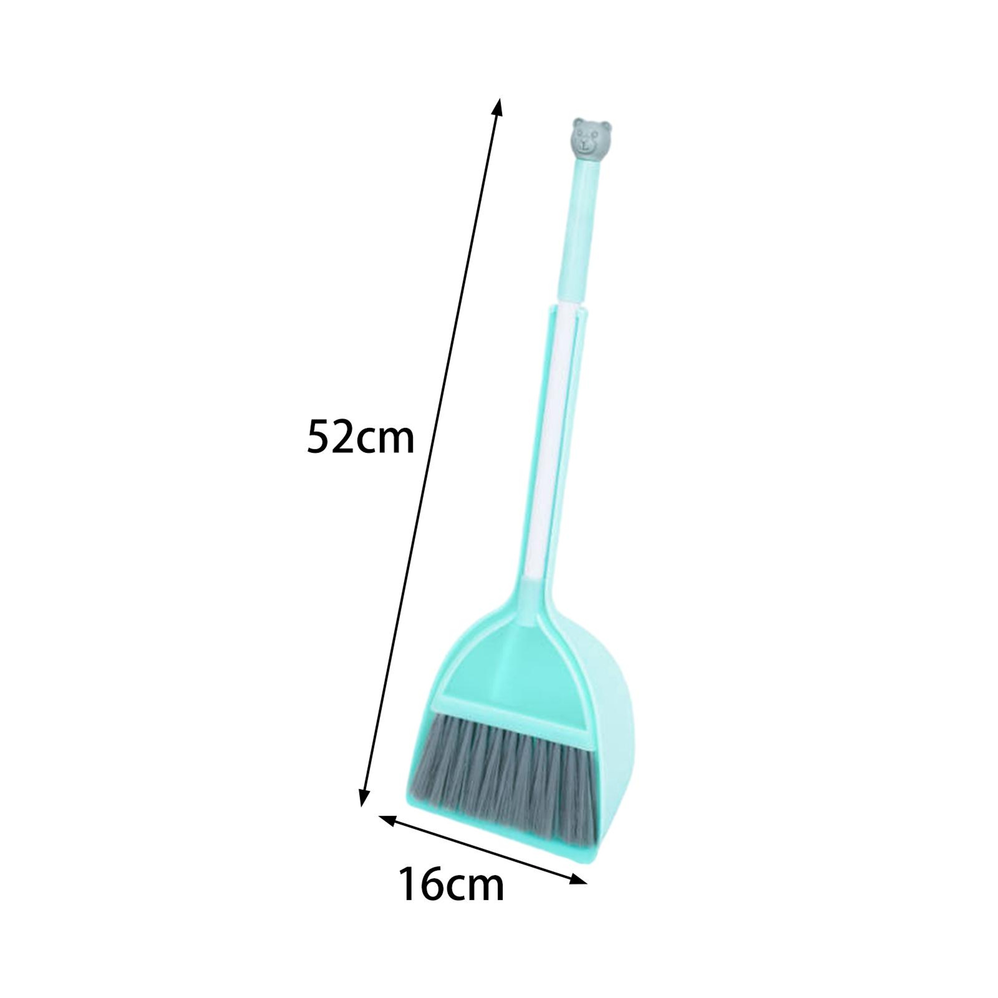 Kids Cleaning Set Mini Broom  Dustpan Toy For Toddlers Pretend Play Learning 4