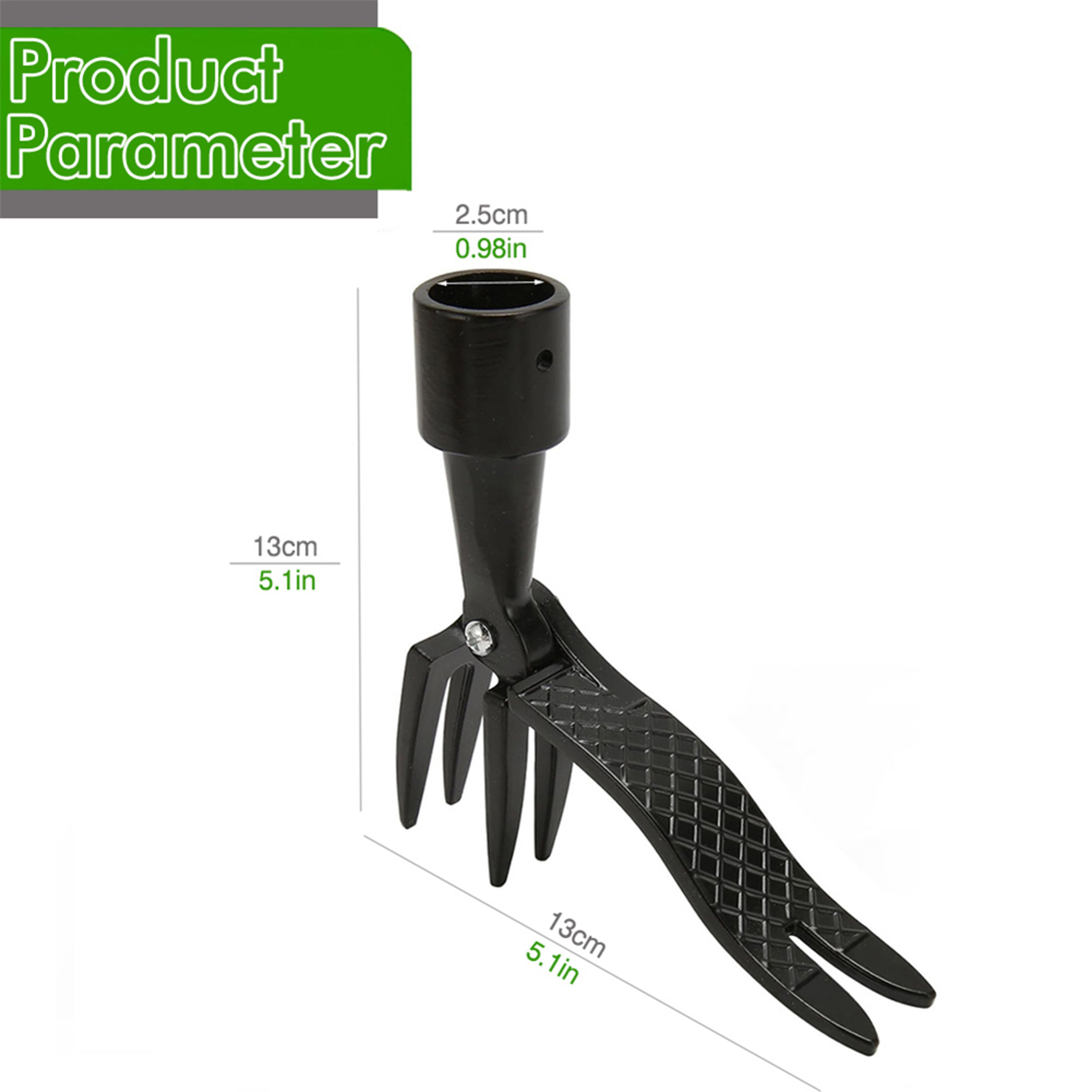 Stand Up Weed Puller Replacement Head with Foot Pedal Garden Root Remover Tool – view 6